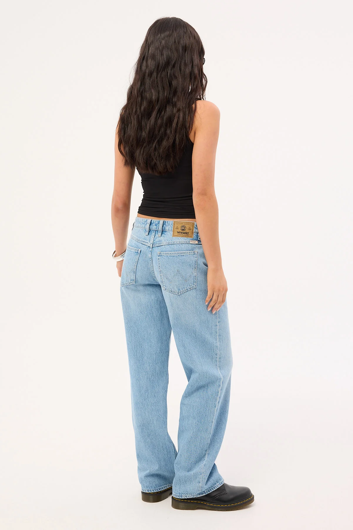Wrangler Low Bella Baggy Jean Ocean Blue - Image 6