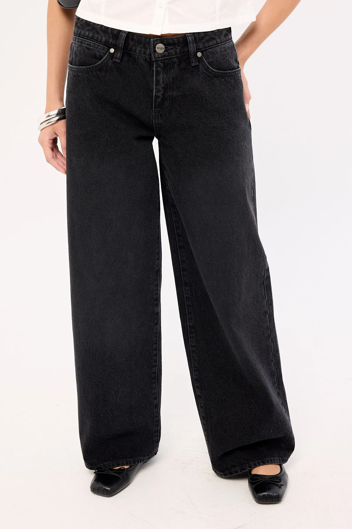 Wrangler Low Farrah Jean Black Wonder - Image 2