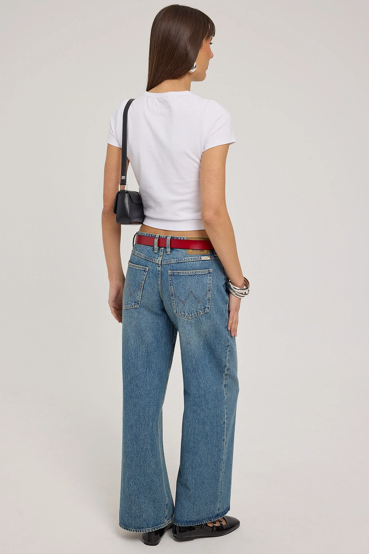 Wrangler Low Farrah Jean Blue Haven - Image 3