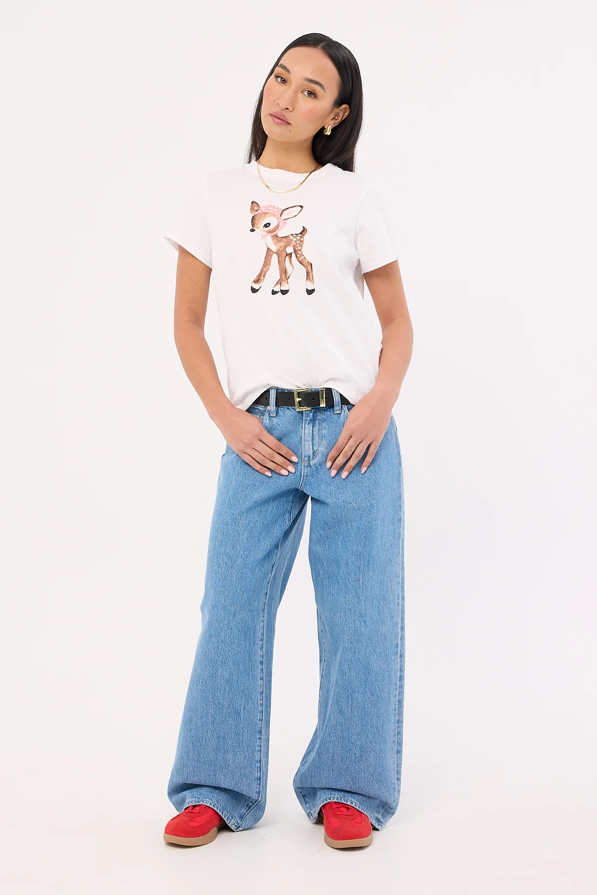 Wrangler Low Farrah Jean Petite Blue Temptation - Image 2