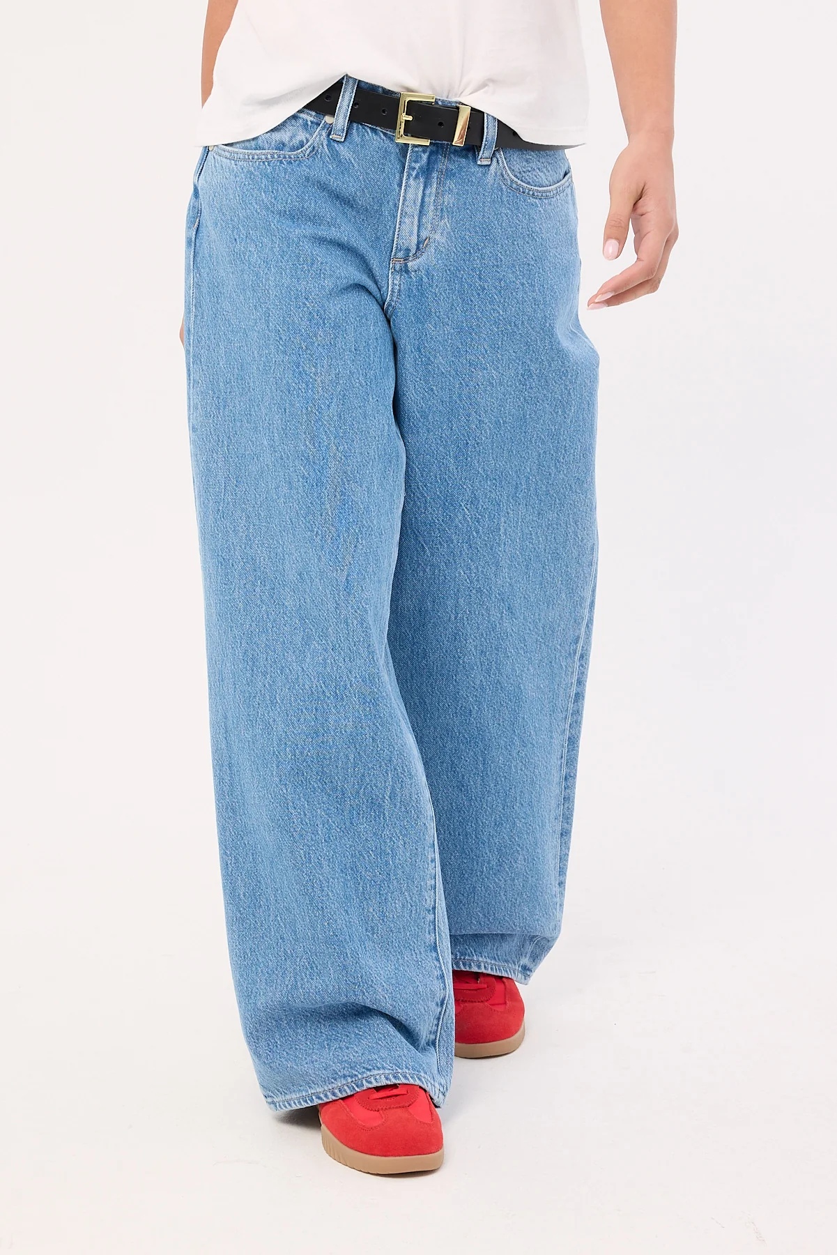 Wrangler Low Farrah Jean Petite Blue Temptation - Image 3