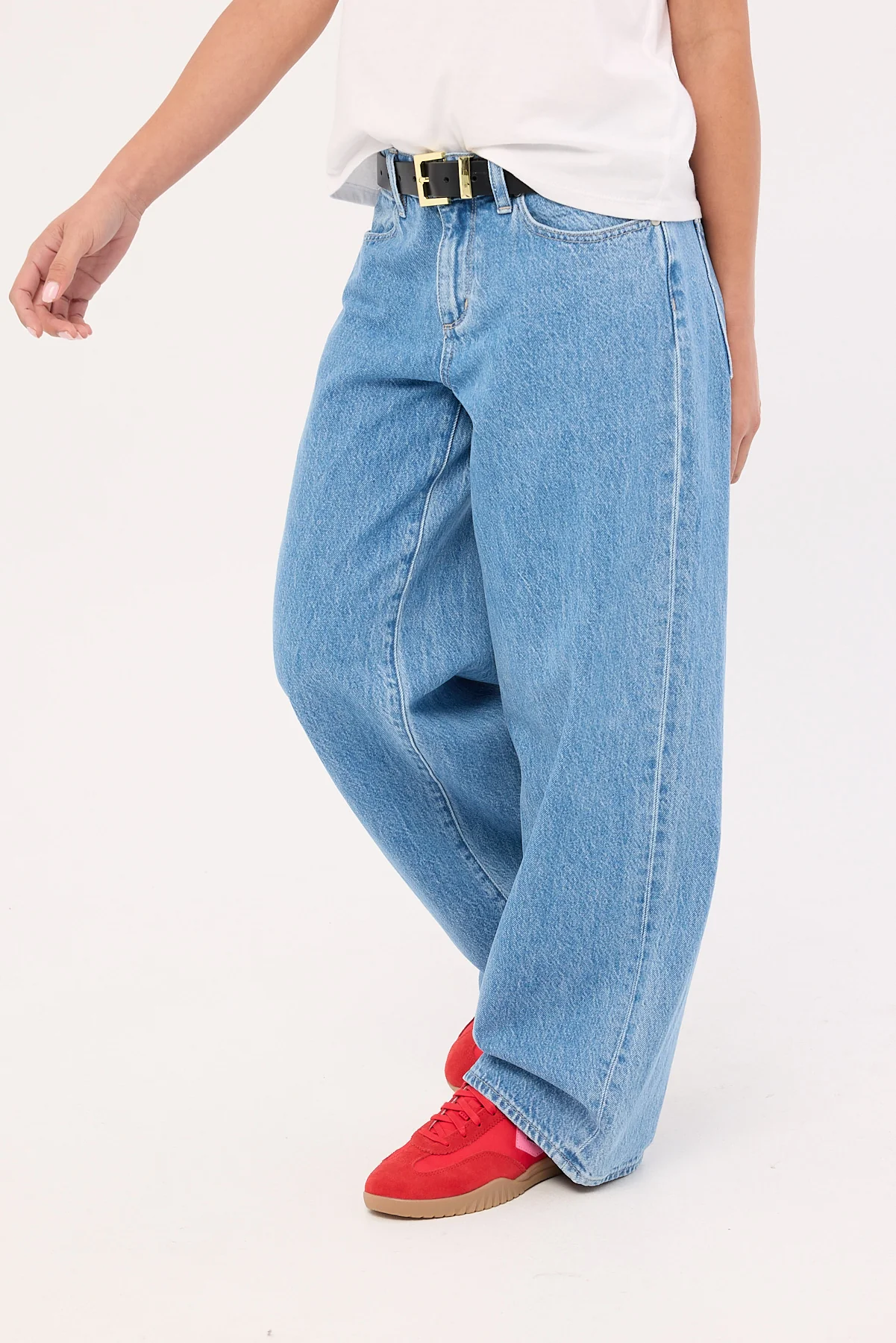 Wrangler Low Farrah Jean Petite Blue Temptation - Image 6