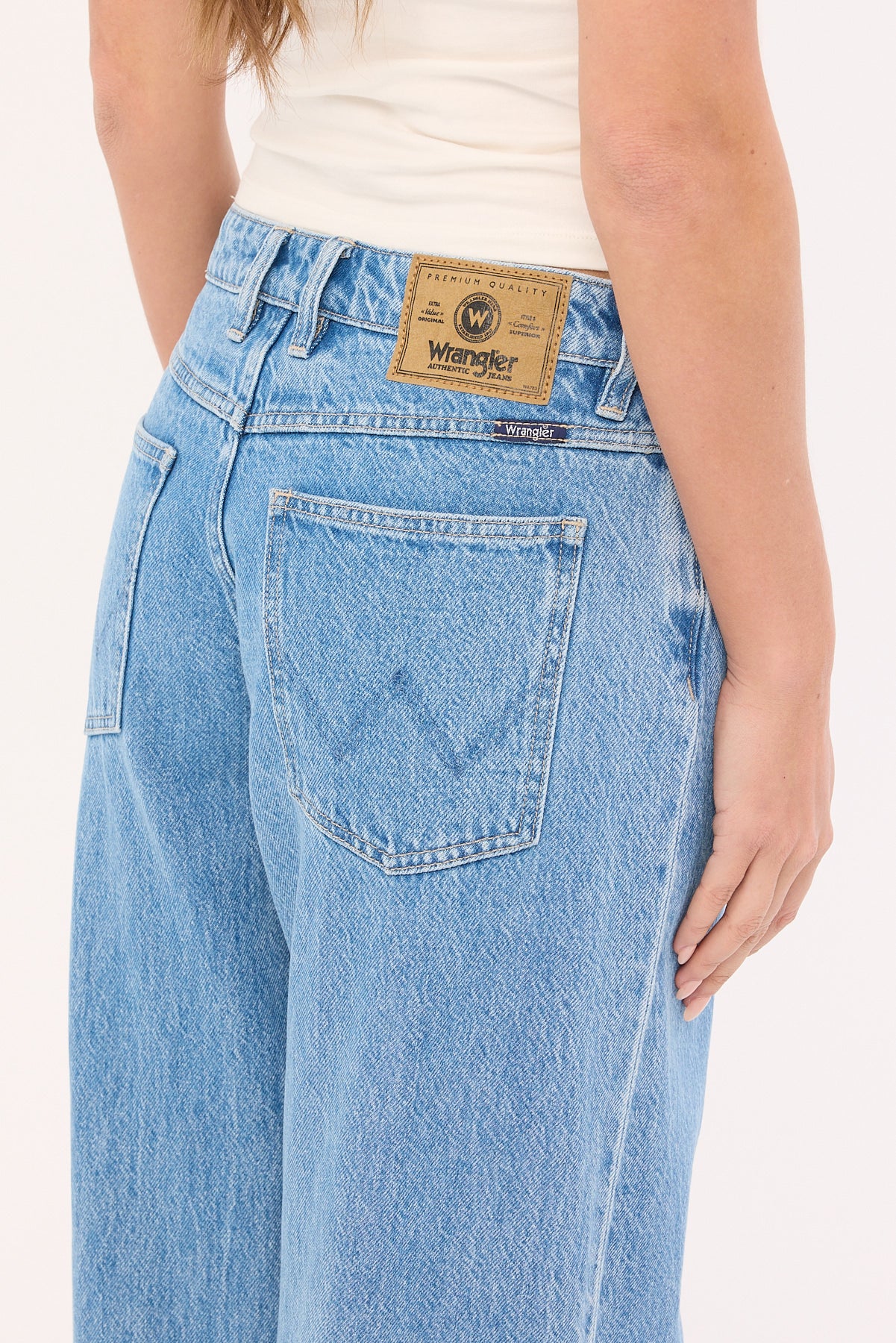 Wrangler Low Farrah Jean Blue Temptation - Image 8