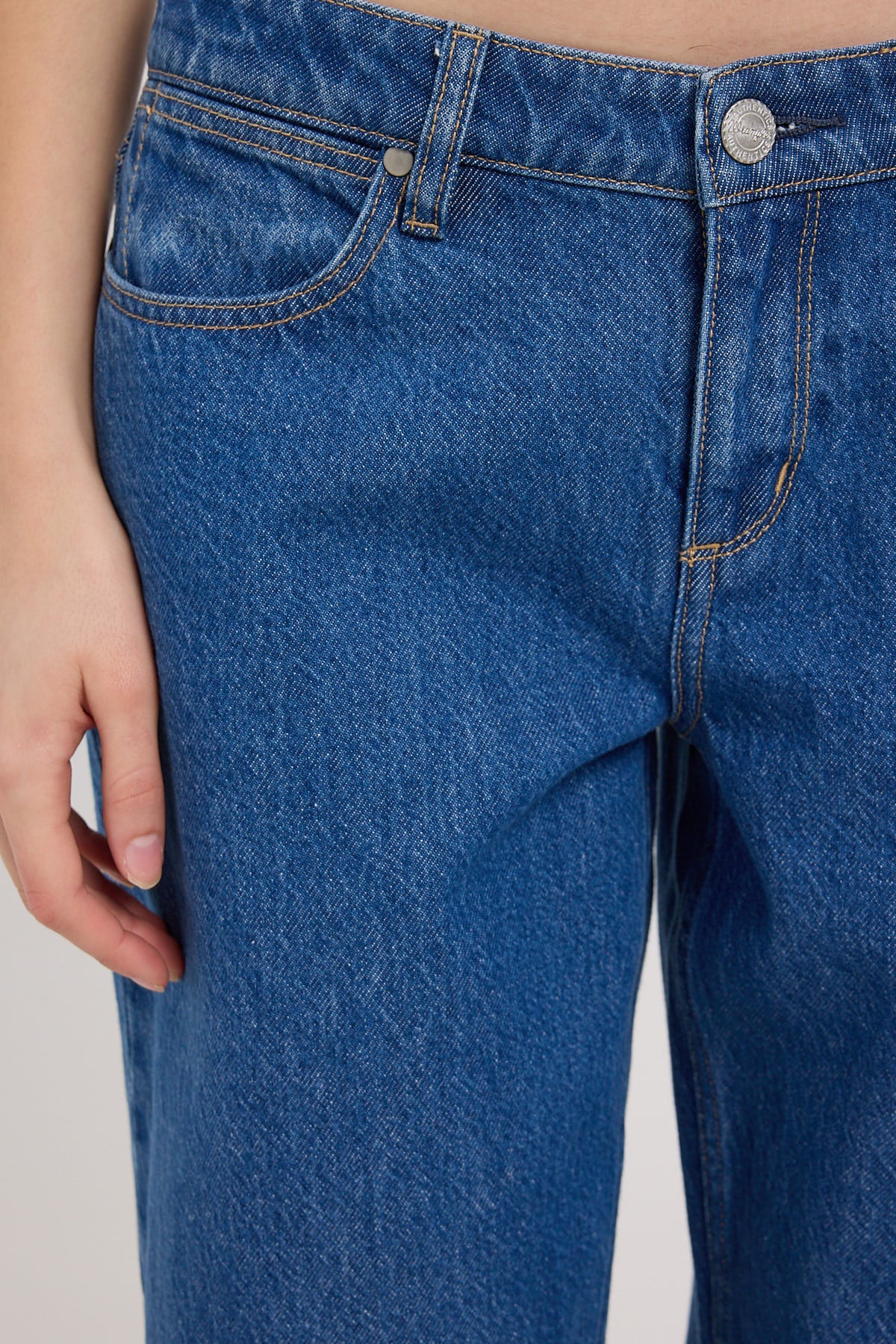 Wrangler Low Rise Bella Baggy Jean Lush Blue - Image 5