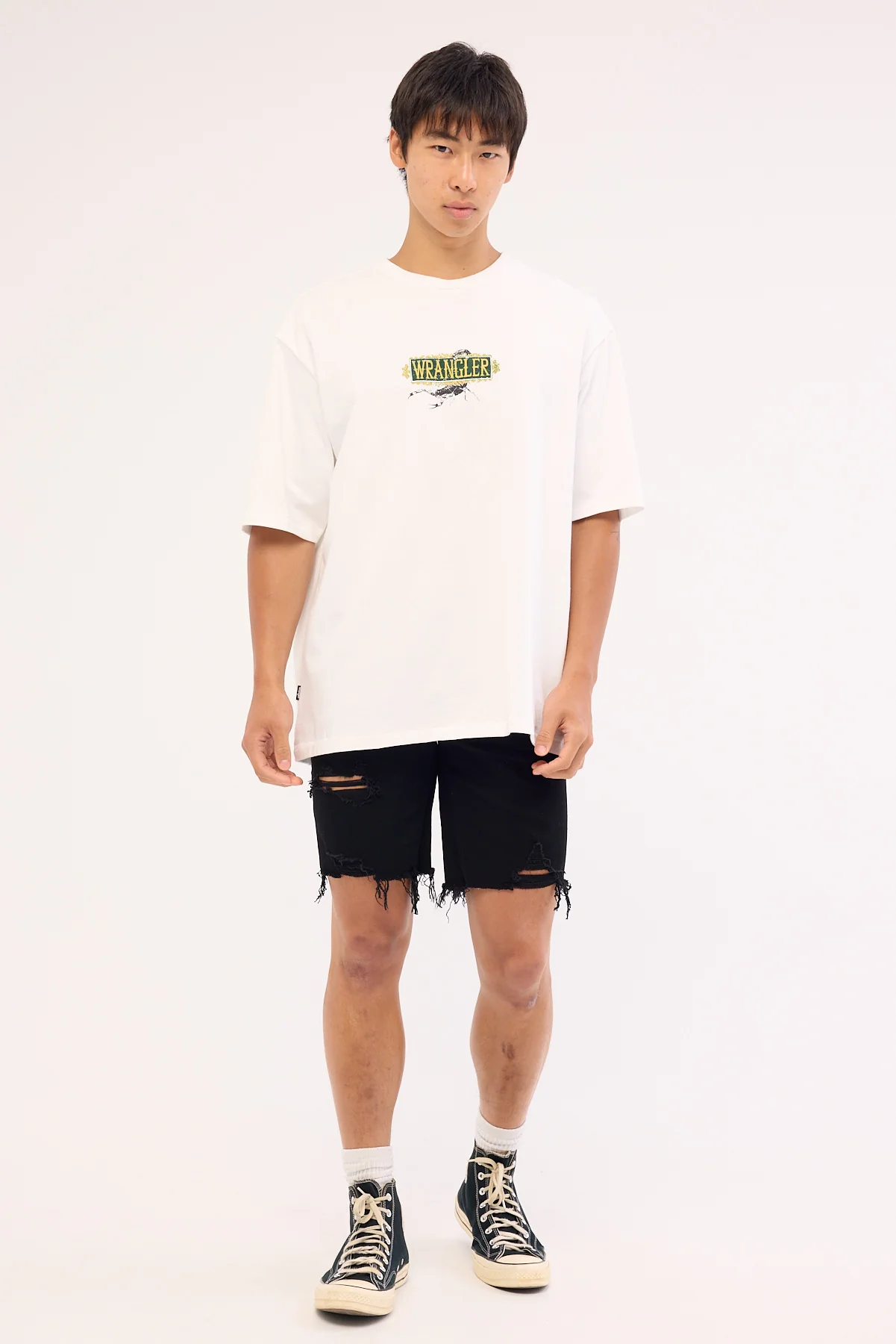 Wrangler Scorpio Slacker Tee White - Image 2