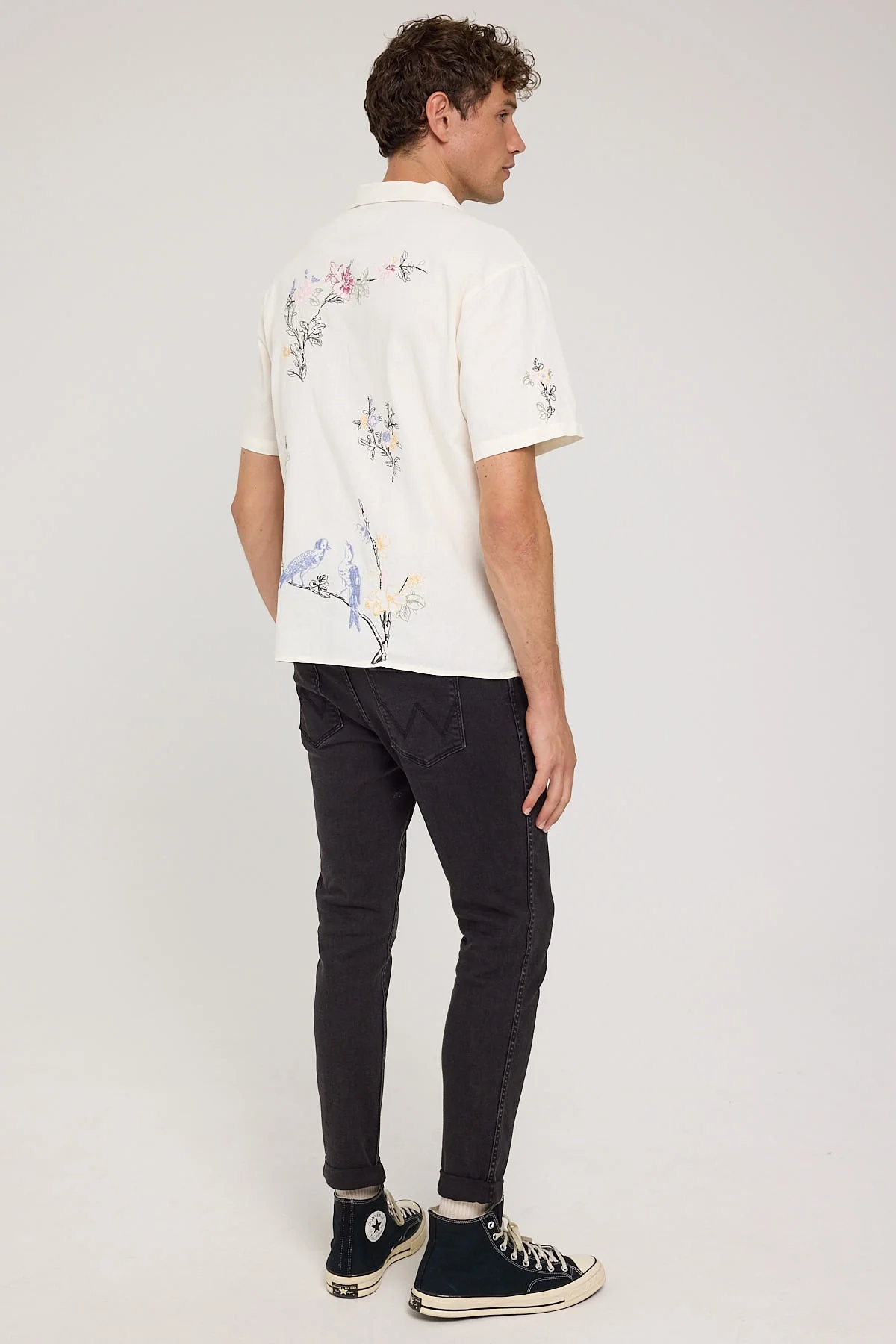 Wrangler Sid Jean Smoke Falling - Image 3