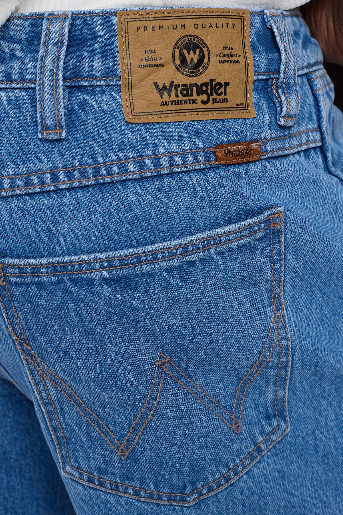 Wrangler Slacker Jean Eclipse Blue - Image 4