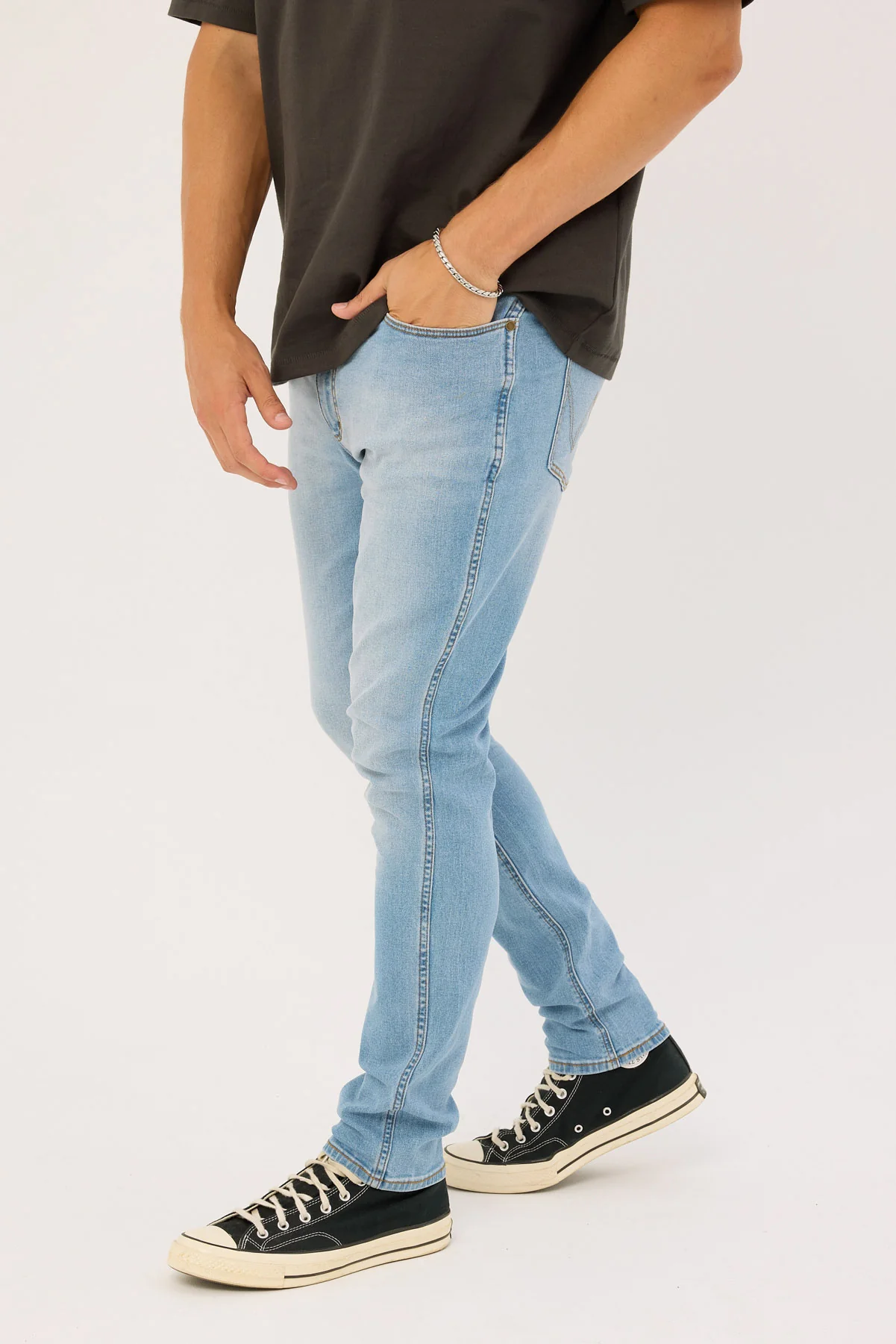 Wrangler Slater Jean Woodlea Blue - Image 4