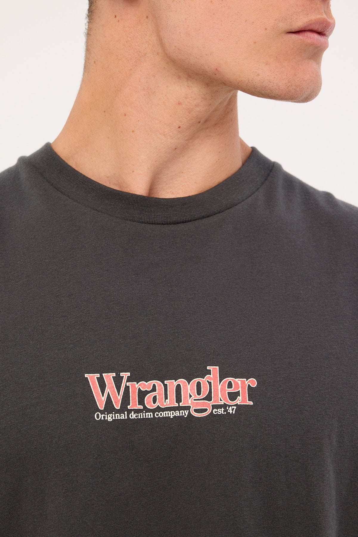 Wrangler Wrangler 47 Muscle Tee Dark Slate - Image 3