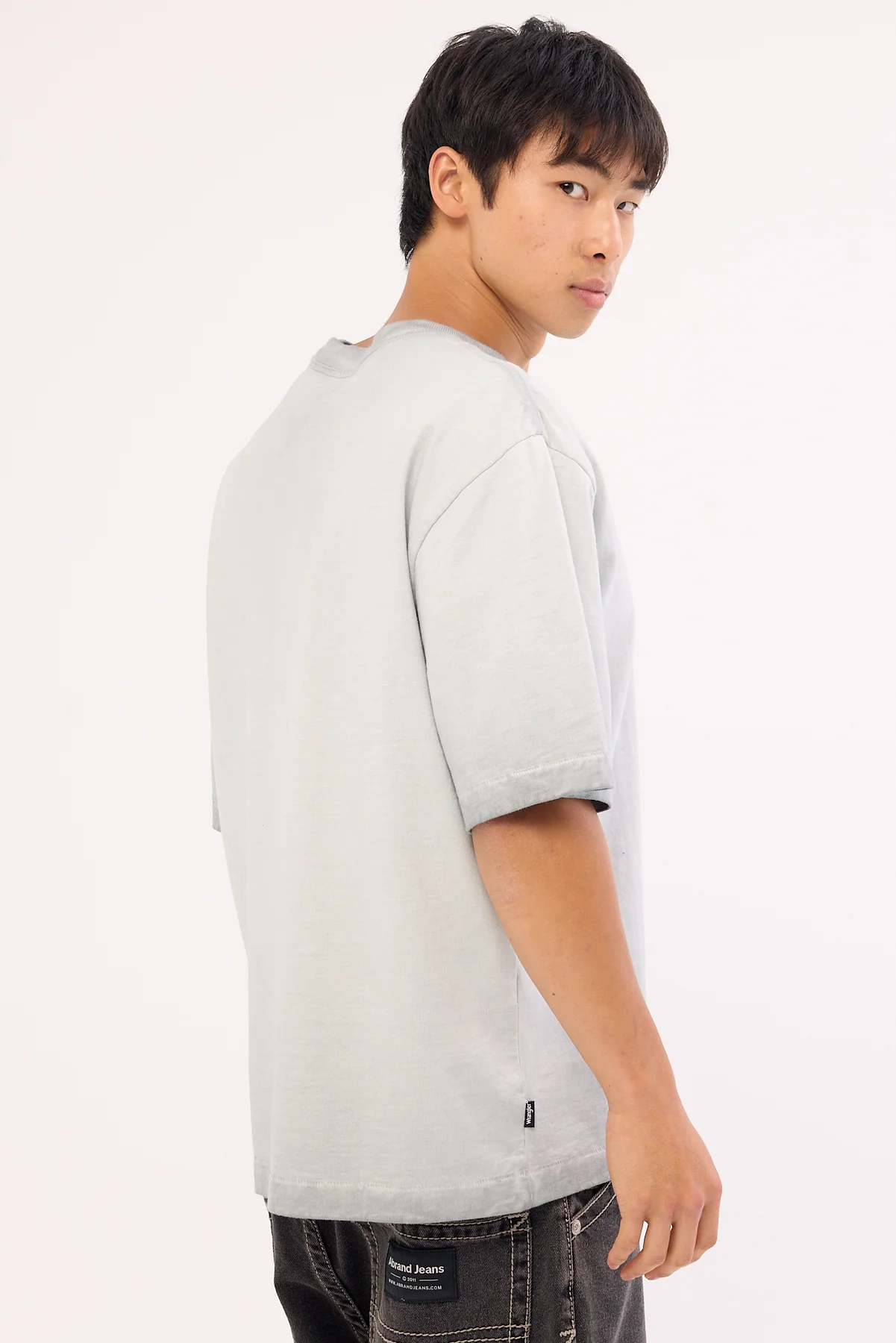 Wrangler Zero Boxcar Tee Bluestone - Image 4