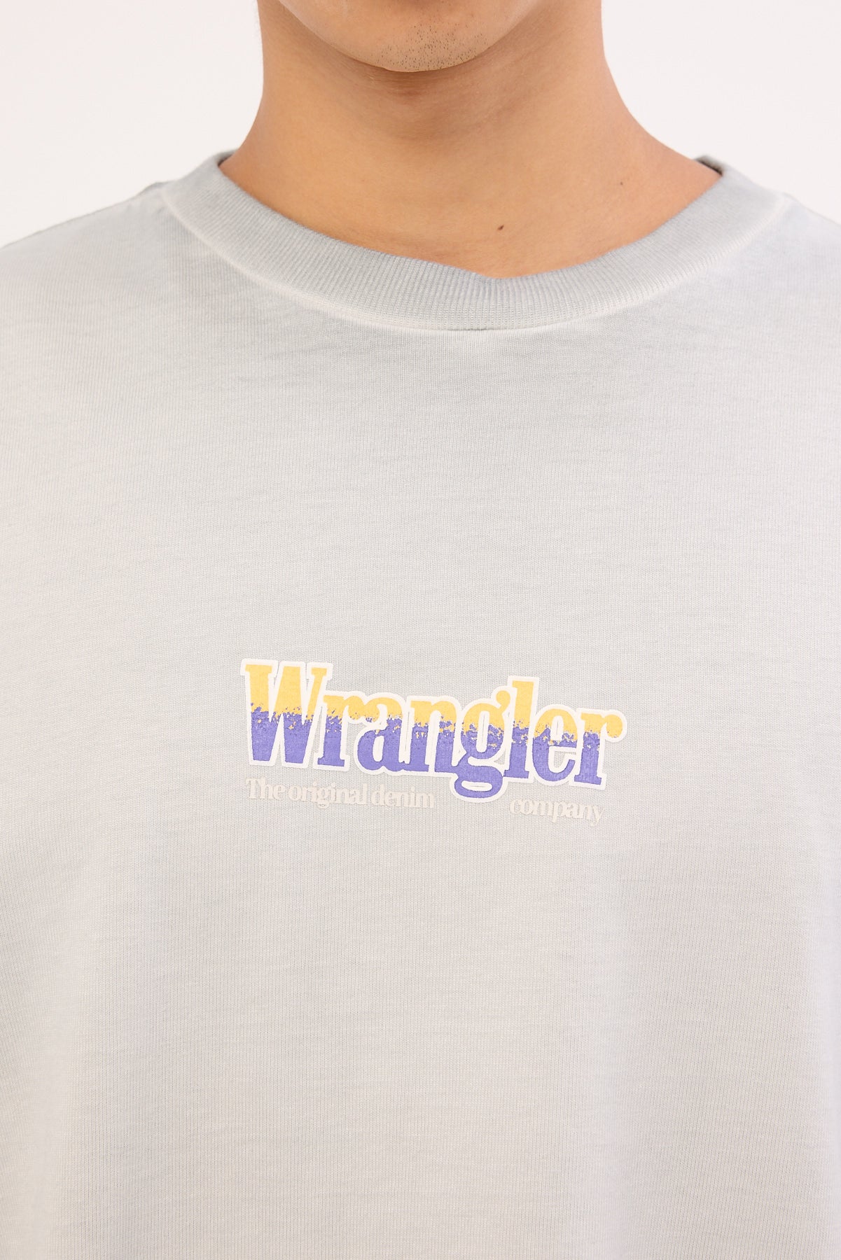 Wrangler Zero Boxcar Tee Bluestone - Image 5