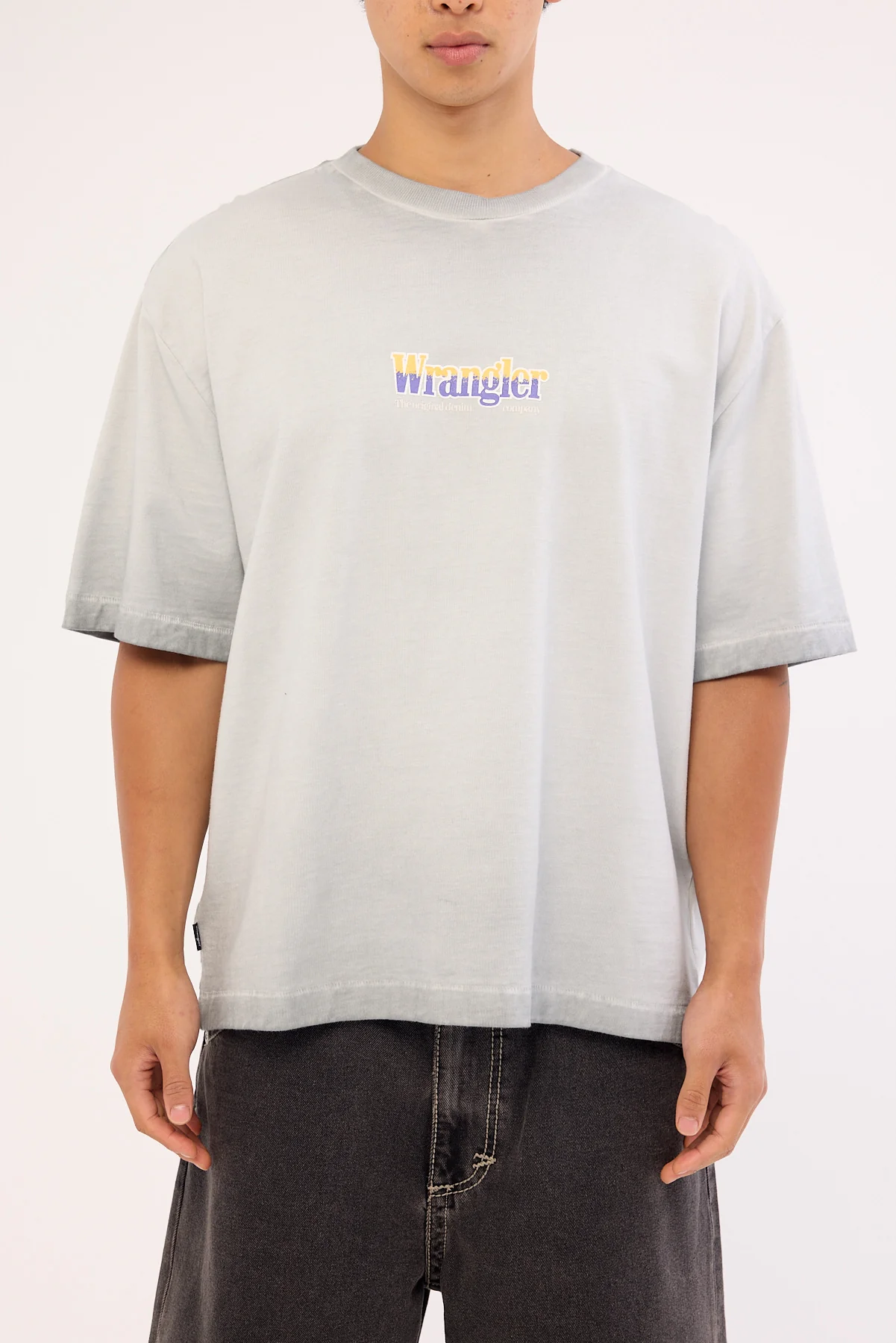 Wrangler Zero Boxcar Tee Bluestone - Image 6