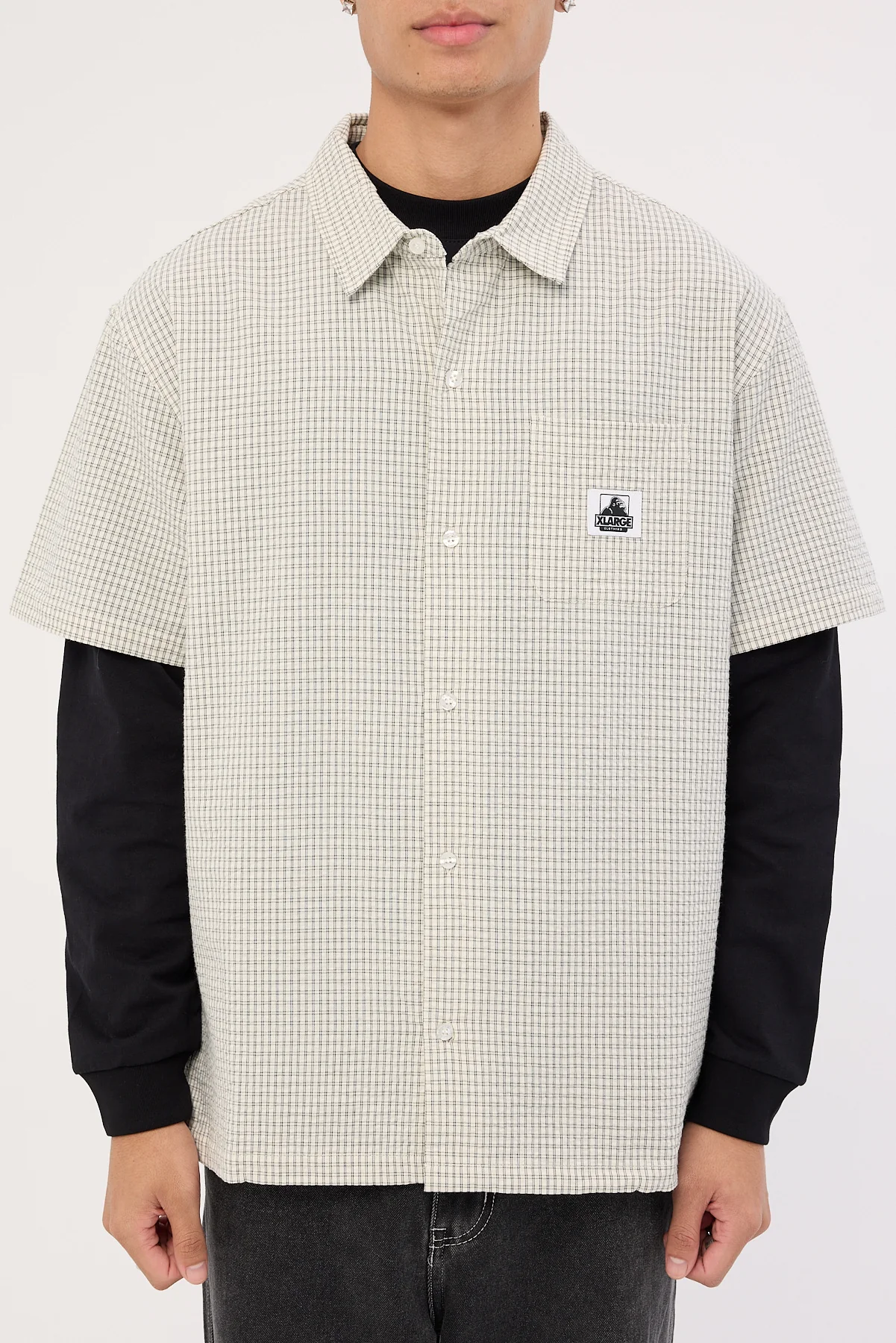 Xlarge 91 Short Sleeve Shirt White - Image 5