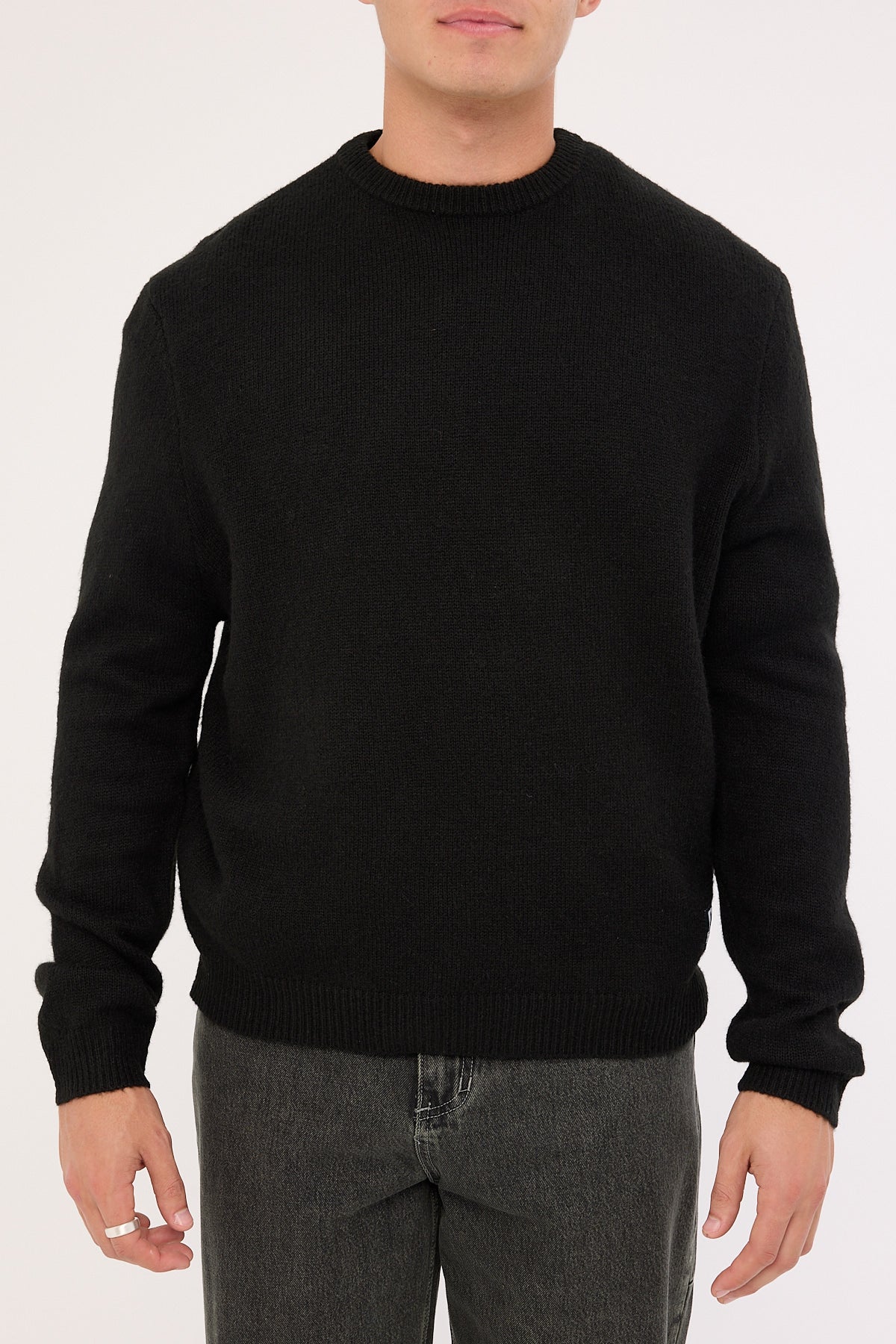 Xlarge 91 Star Knit Sweater Black - Image 6