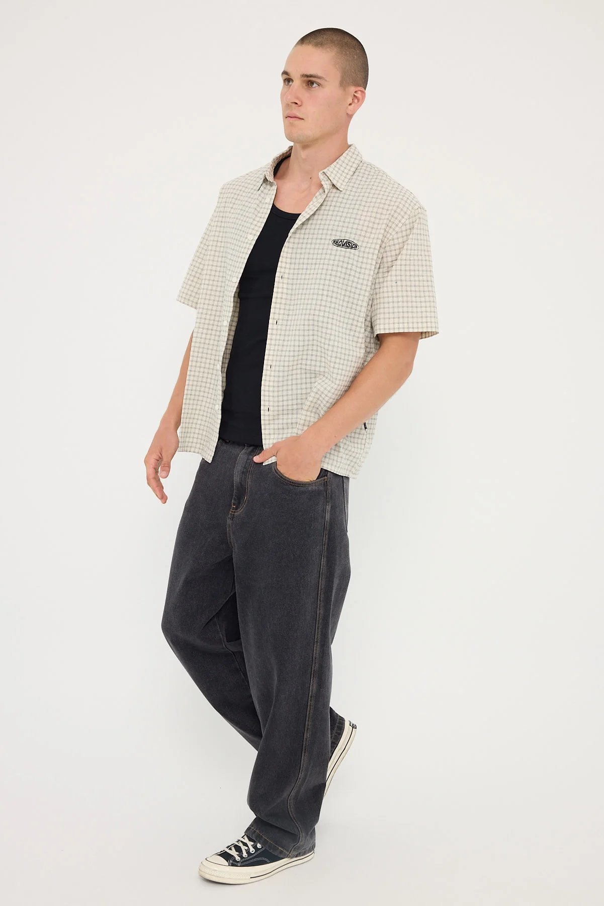 Xlarge Baggy Bull Denim 91 Jean Washed Black - Image 3