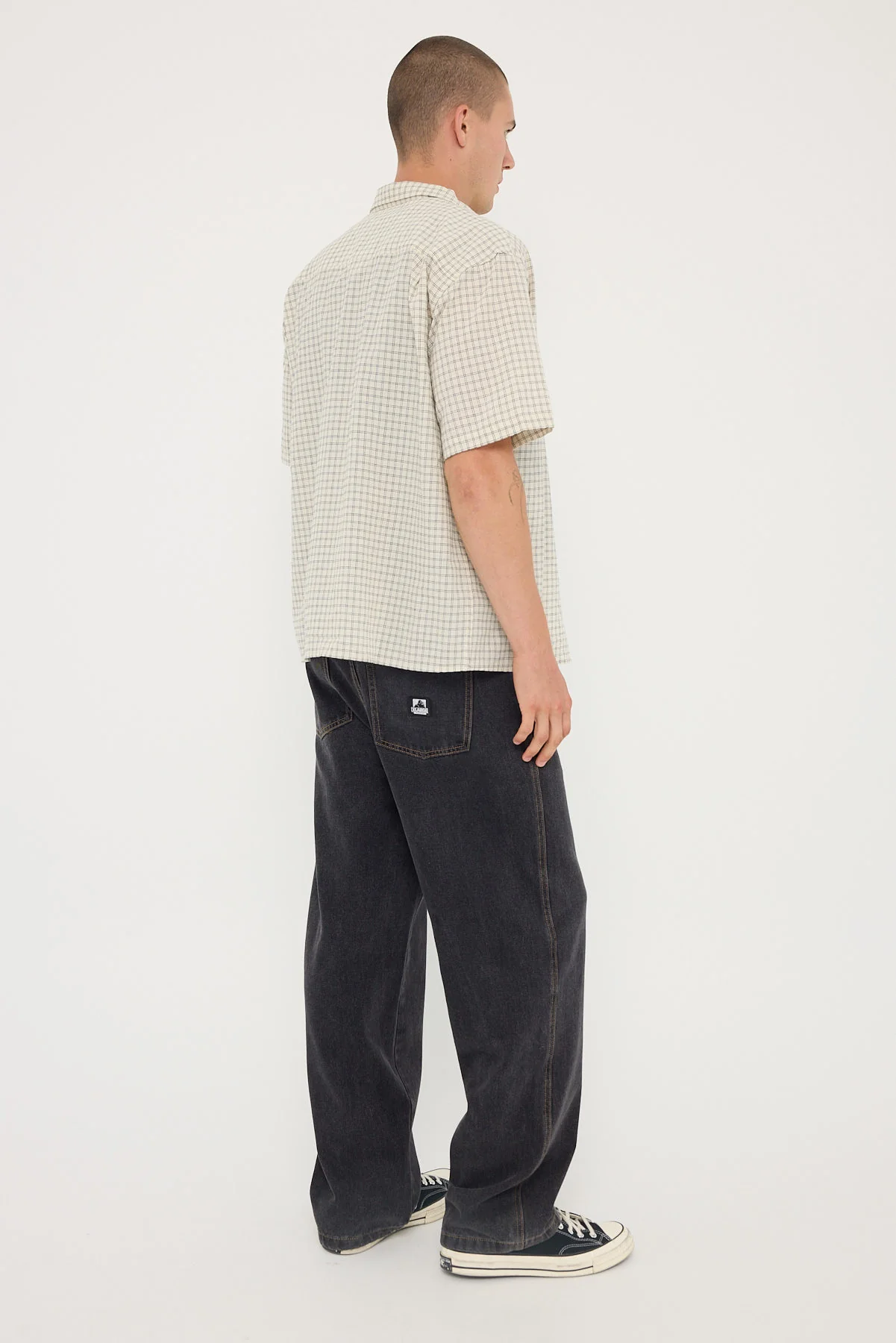 Xlarge Baggy Bull Denim 91 Jean Washed Black - Image 5