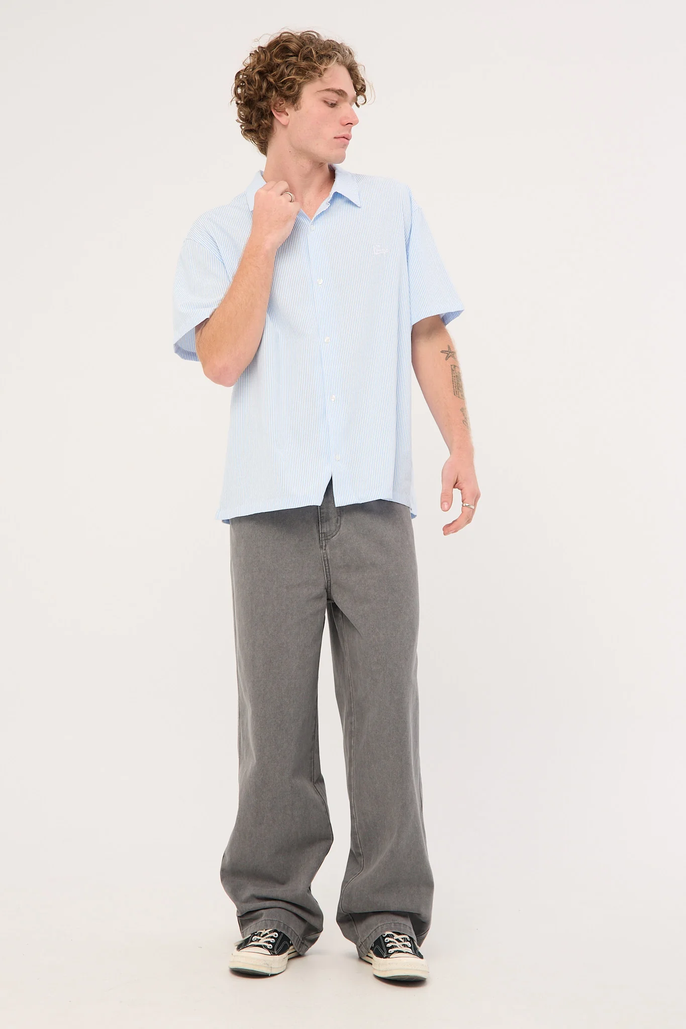 Xlarge Baggy Bull Denim 91 Pant Fog