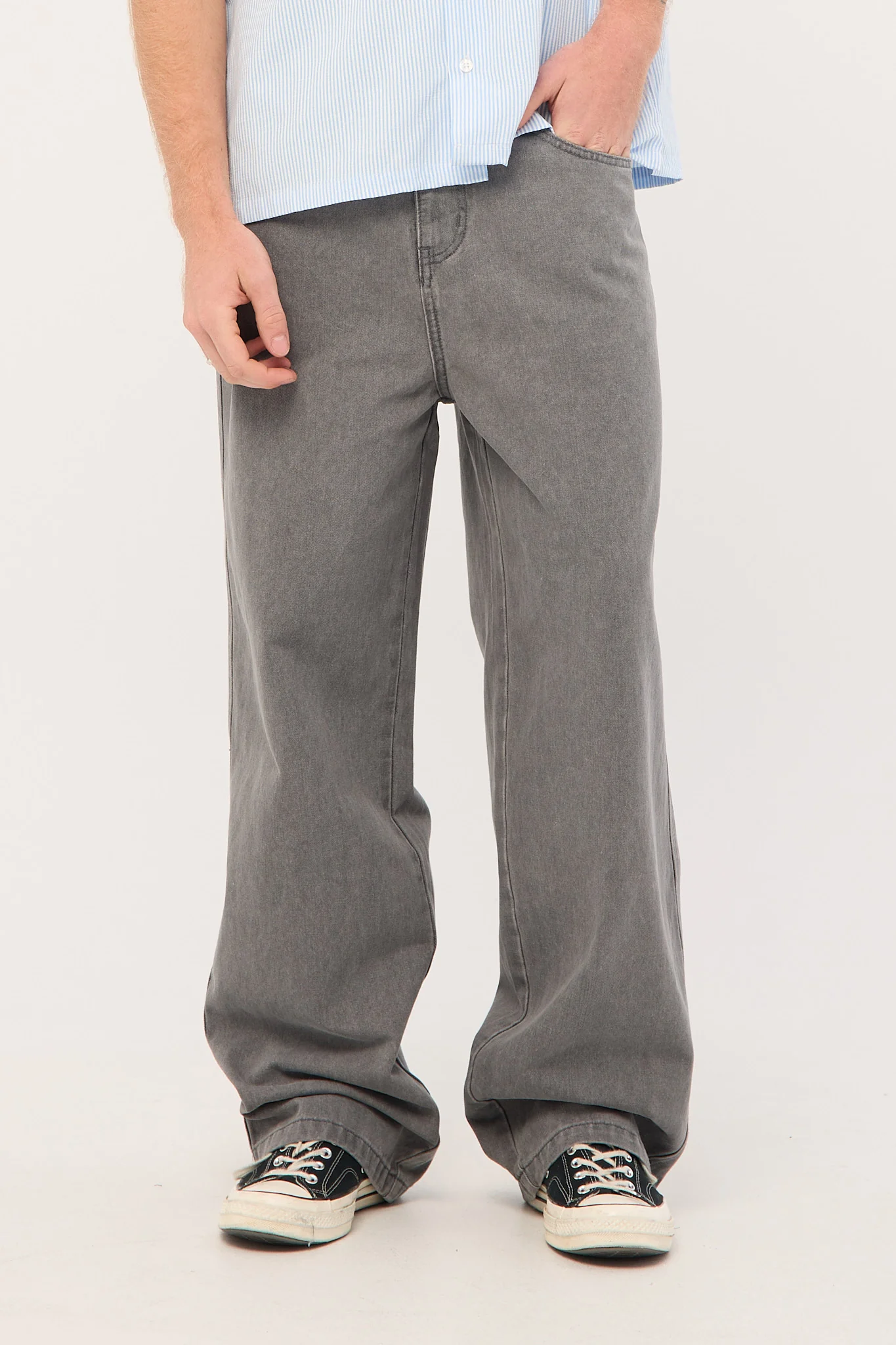 Xlarge Baggy Bull Denim 91 Pant Fog - Image 2