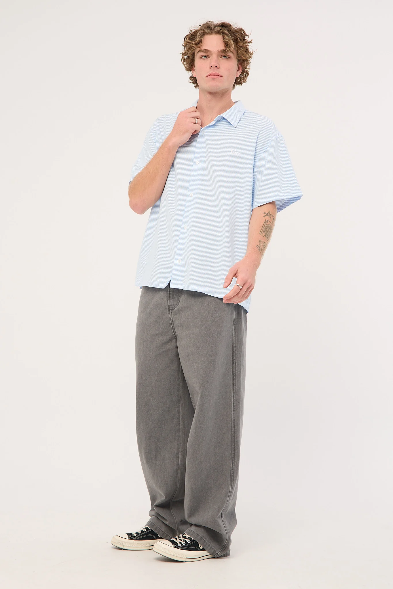 Xlarge Baggy Bull Denim 91 Pant Fog - Image 3