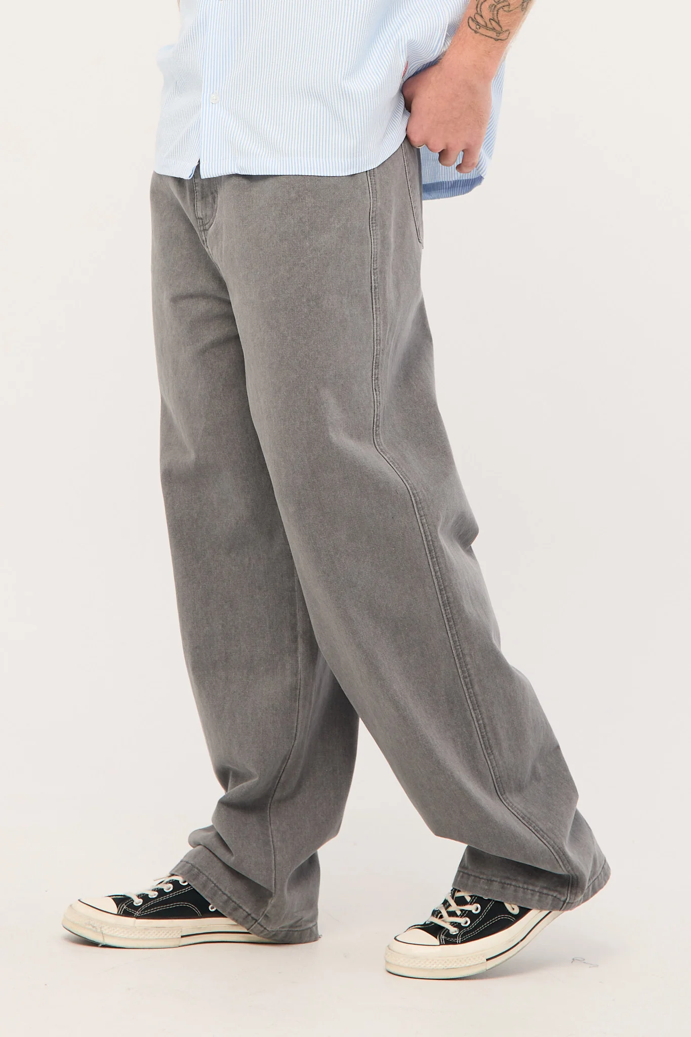 Xlarge Baggy Bull Denim 91 Pant Fog - Image 4