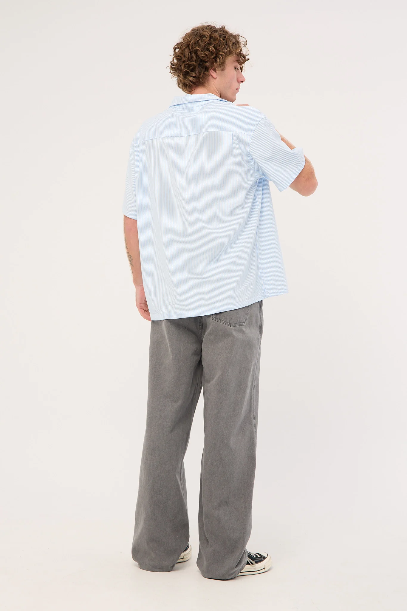 Xlarge Baggy Bull Denim 91 Pant Fog - Image 6