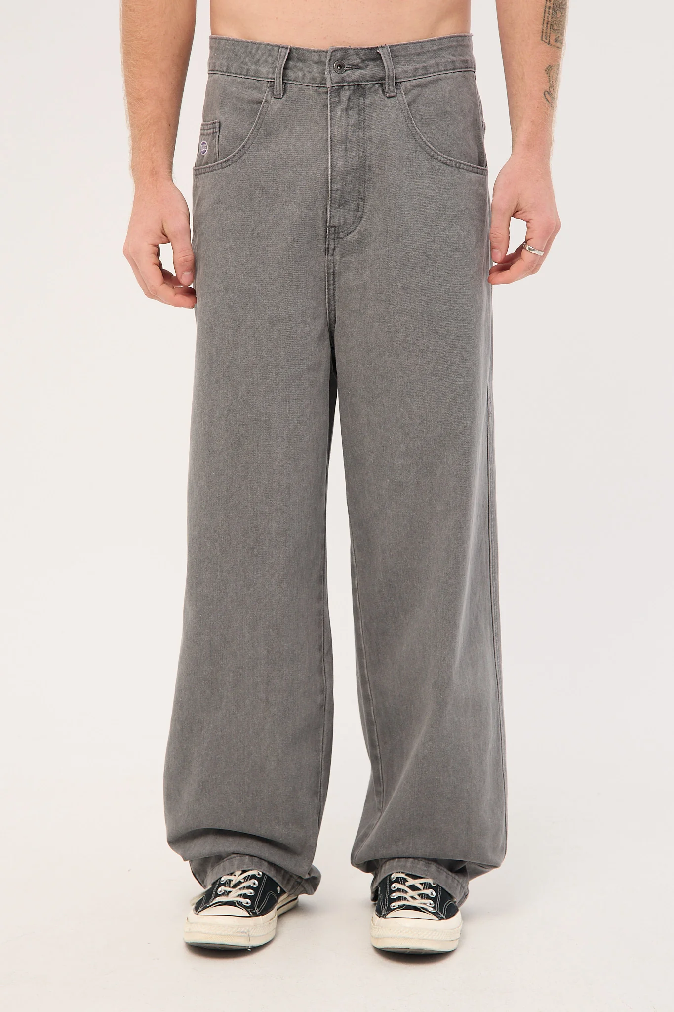 Xlarge Baggy Bull Denim 91 Pant Fog - Image 8