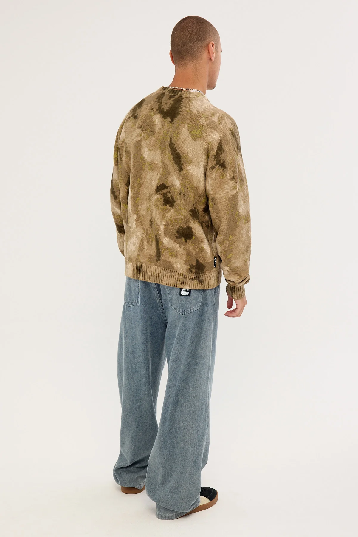 Xlarge Baggy Bull Denim 91 Pant Vintage Blue Pink - Image 5