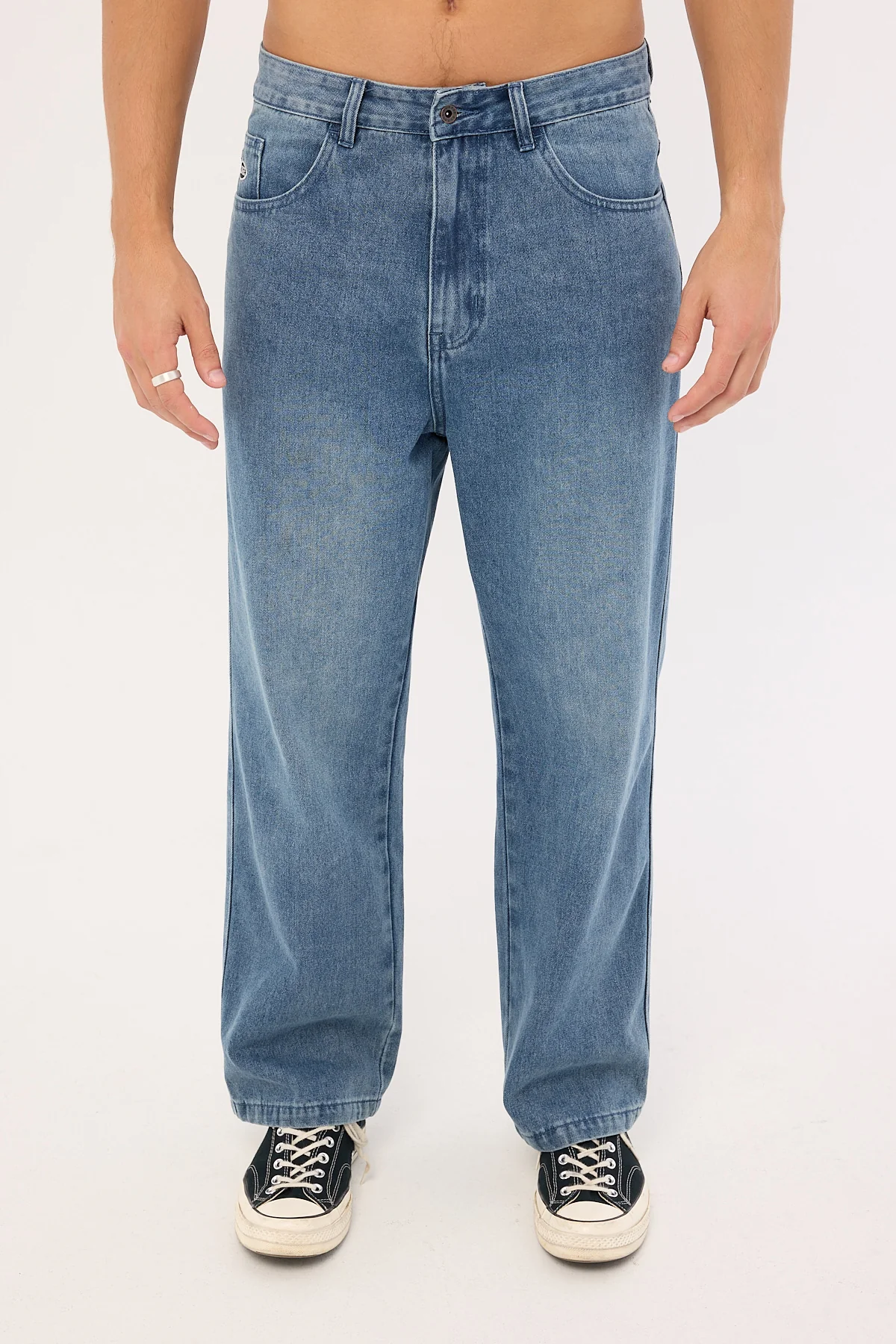 Xlarge Bull Denim 91 Pant Ash Blue - Image 8