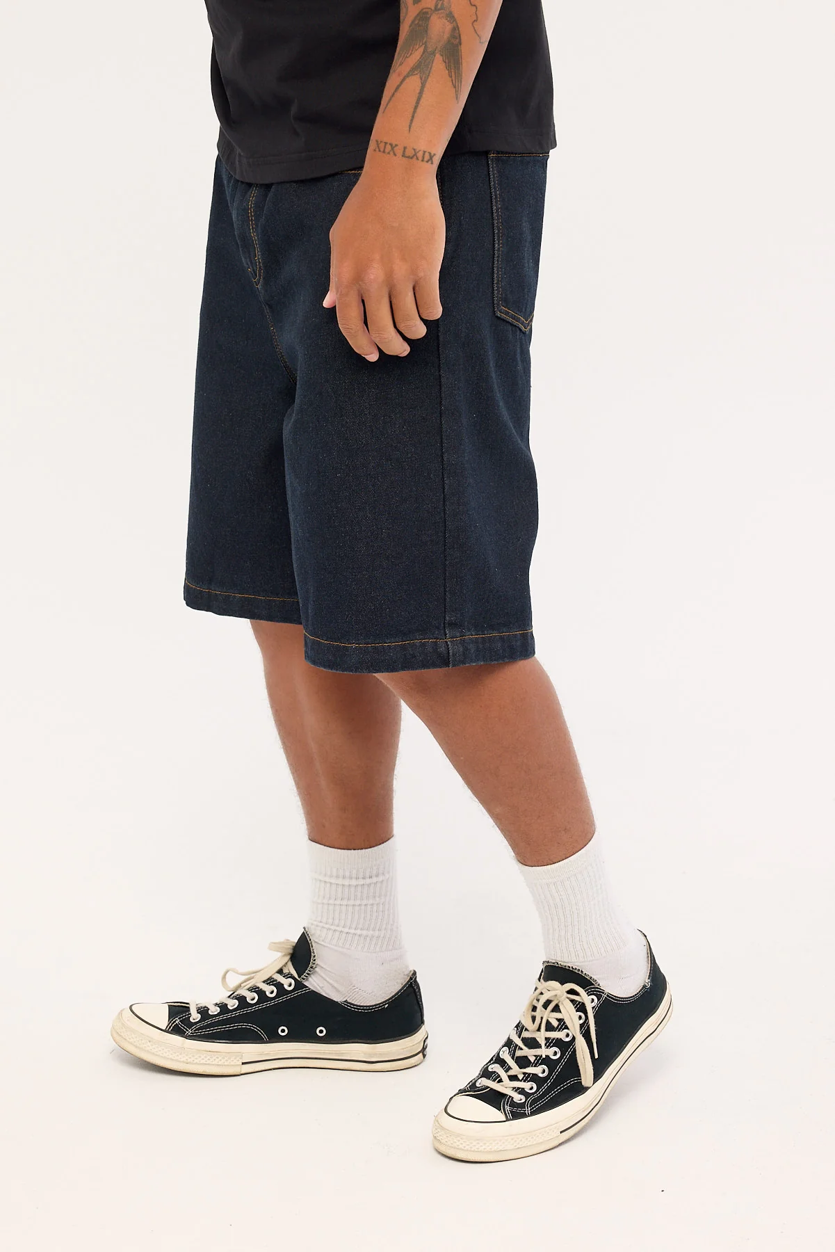 Xlarge Bull Denim 91 Short Rinse Wash - Image 3