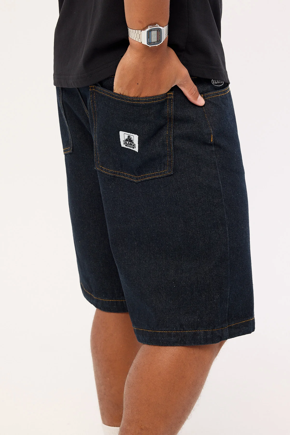 Xlarge Bull Denim 91 Short Rinse Wash - Image 5
