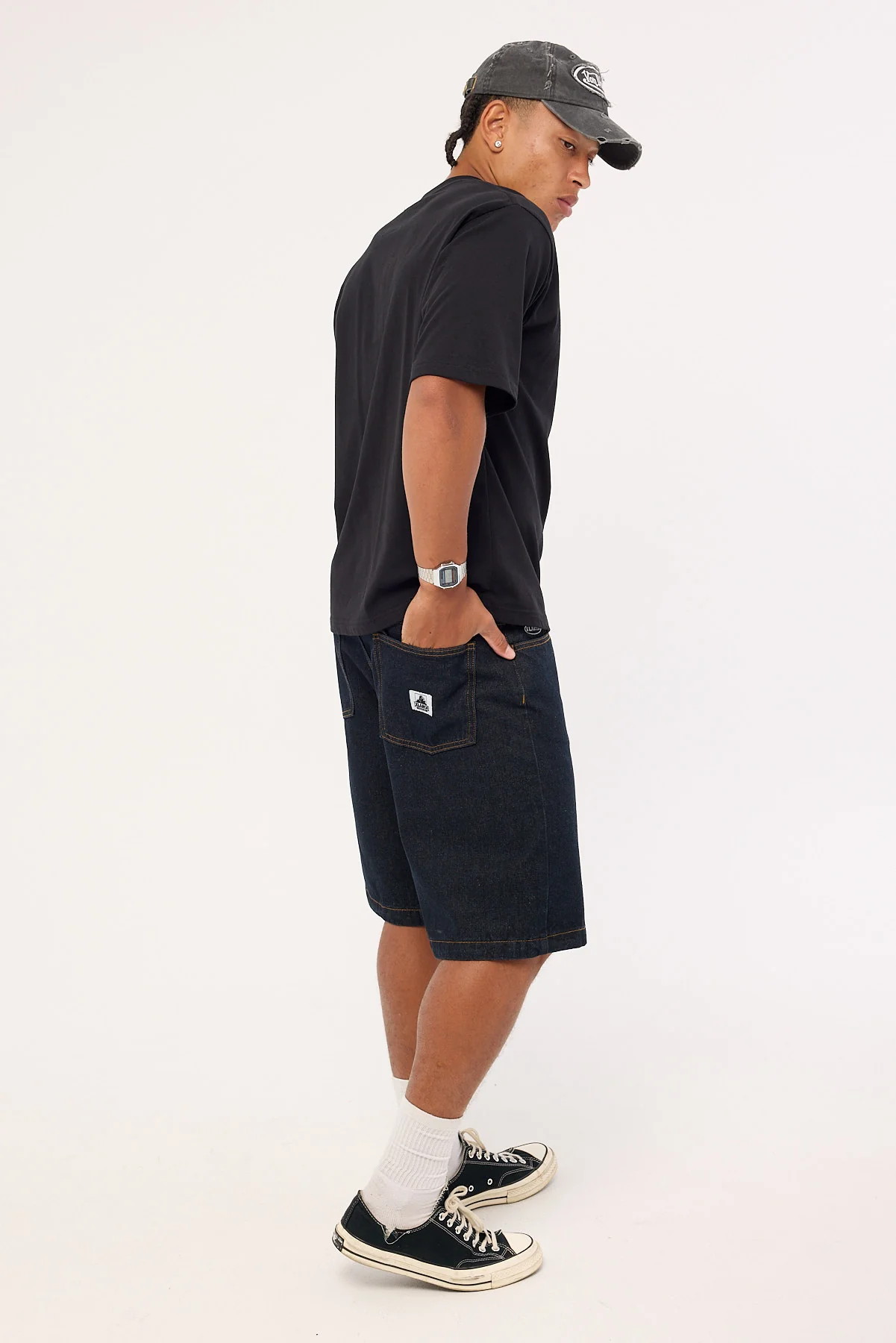 Xlarge Bull Denim 91 Short Rinse Wash - Image 6