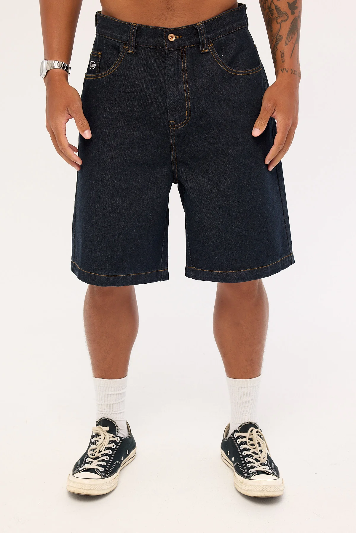 Xlarge Bull Denim 91 Short Rinse Wash - Image 7
