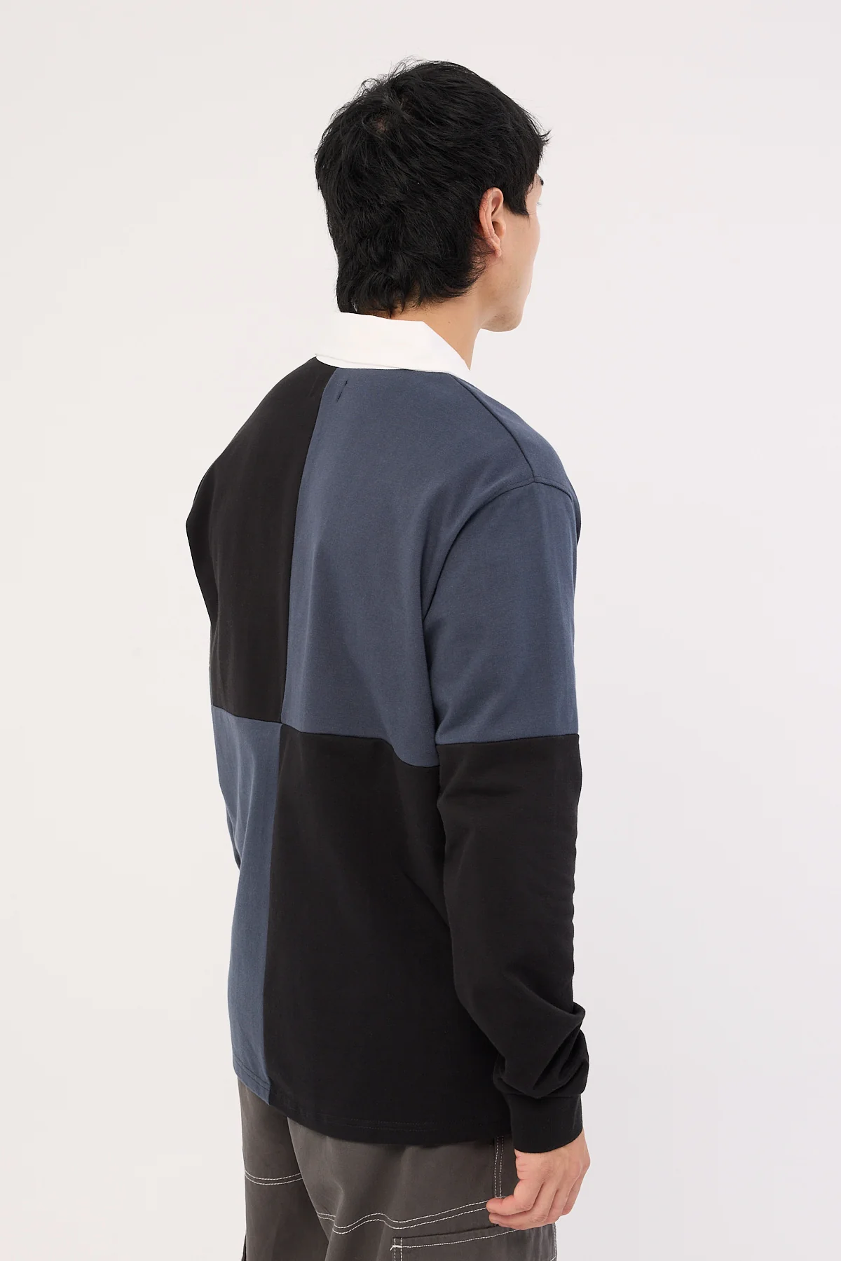 Xlarge Check Rugby Black - Image 5