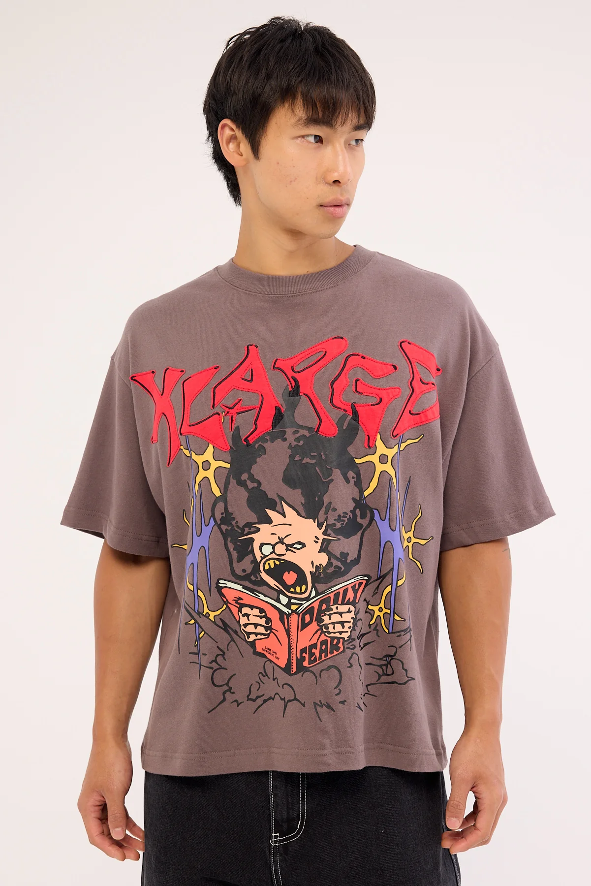 Xlarge Daily Gorilla Fit SS Tee Pigment Mocha