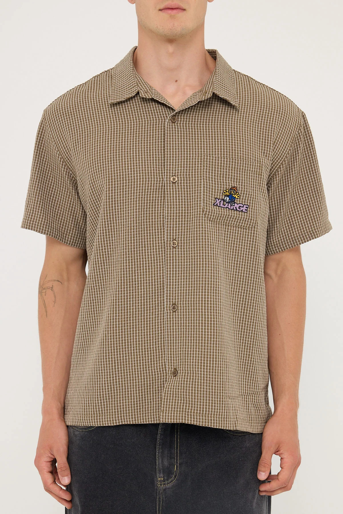 Xlarge Dice Roll Shirt Chocolate - Image 6