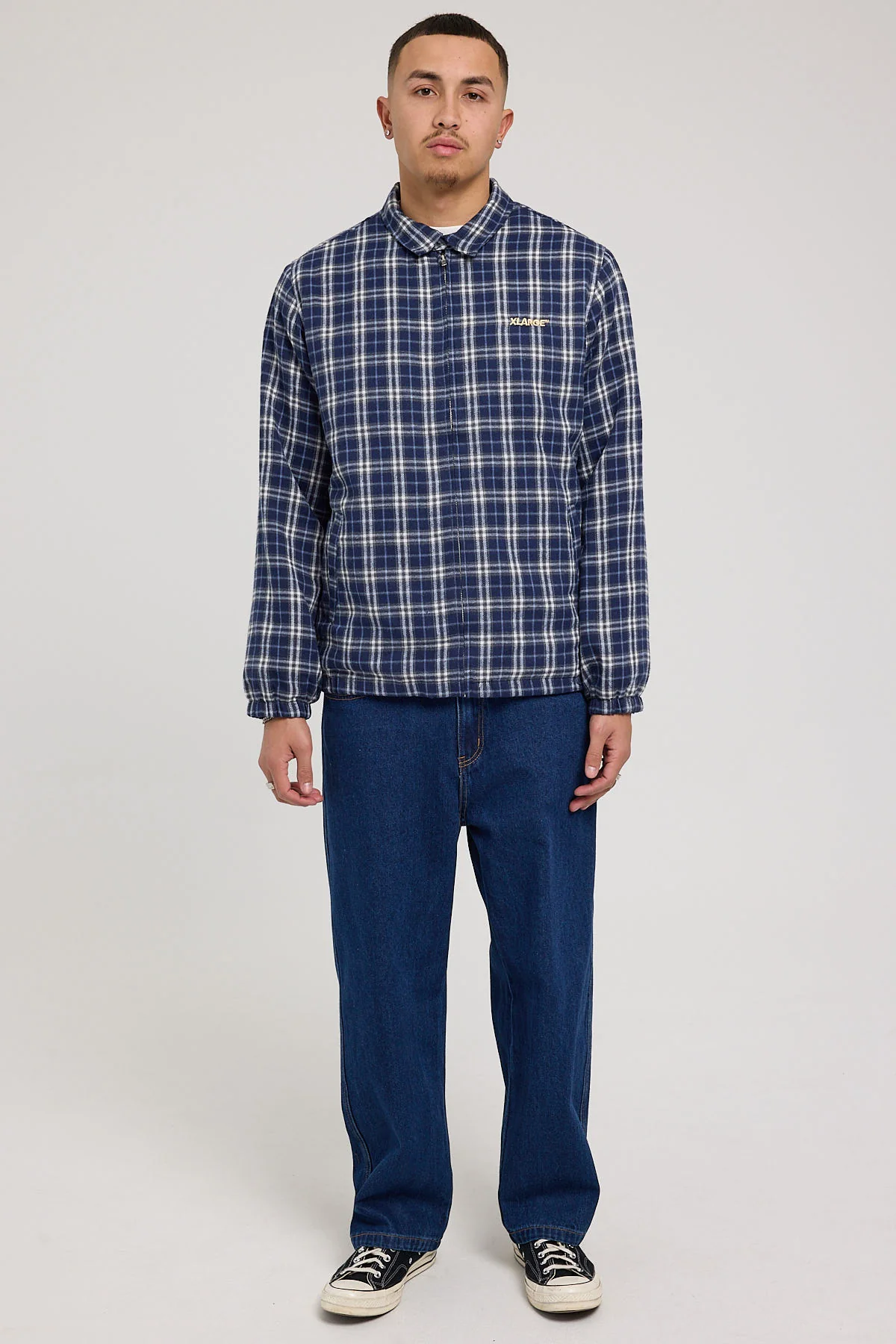 Xlarge EMB Pocket Bull Denim Pant Raw Indigo