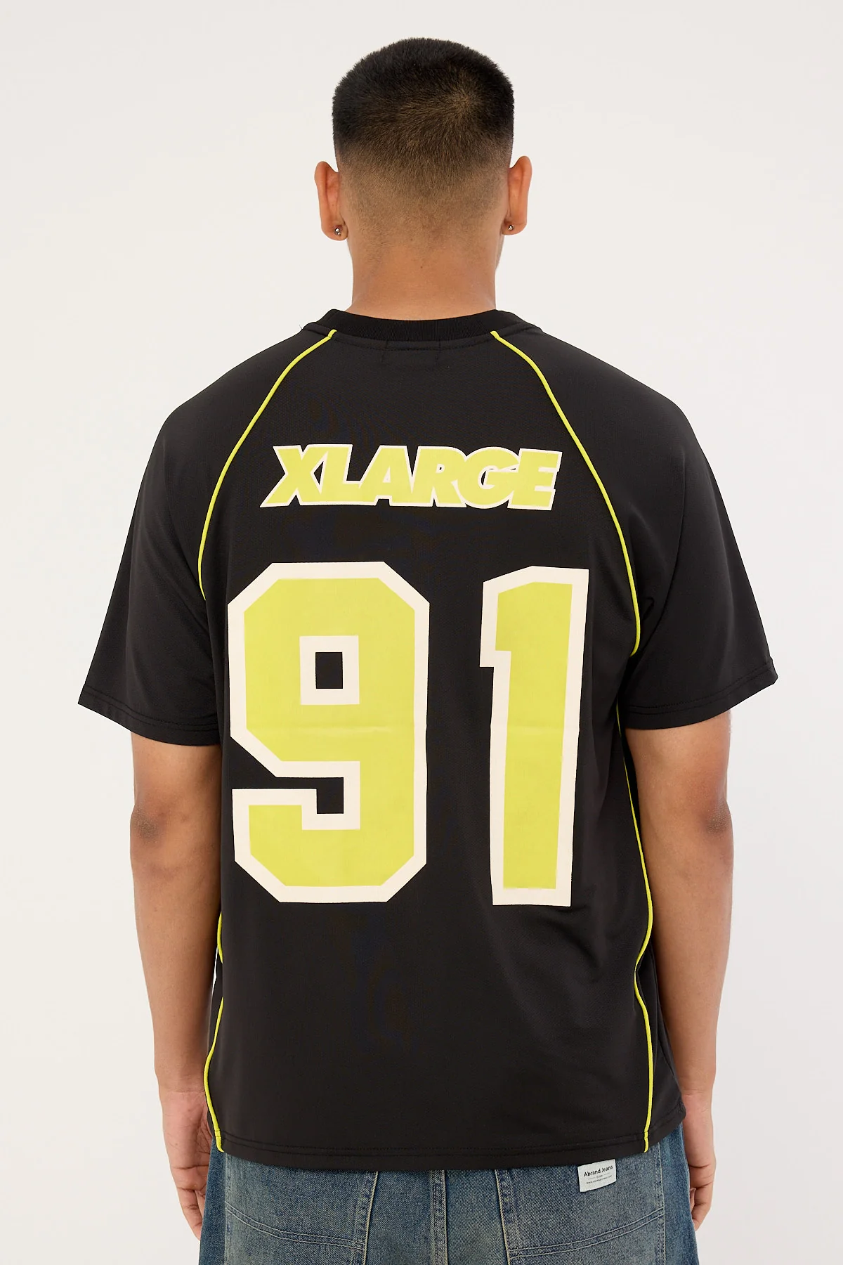 Xlarge Football SS Jersey Black - Image 7