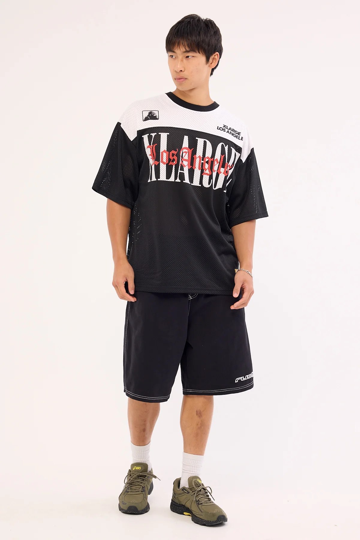 Xlarge Los Angeles Game Shirt Black - Image 3