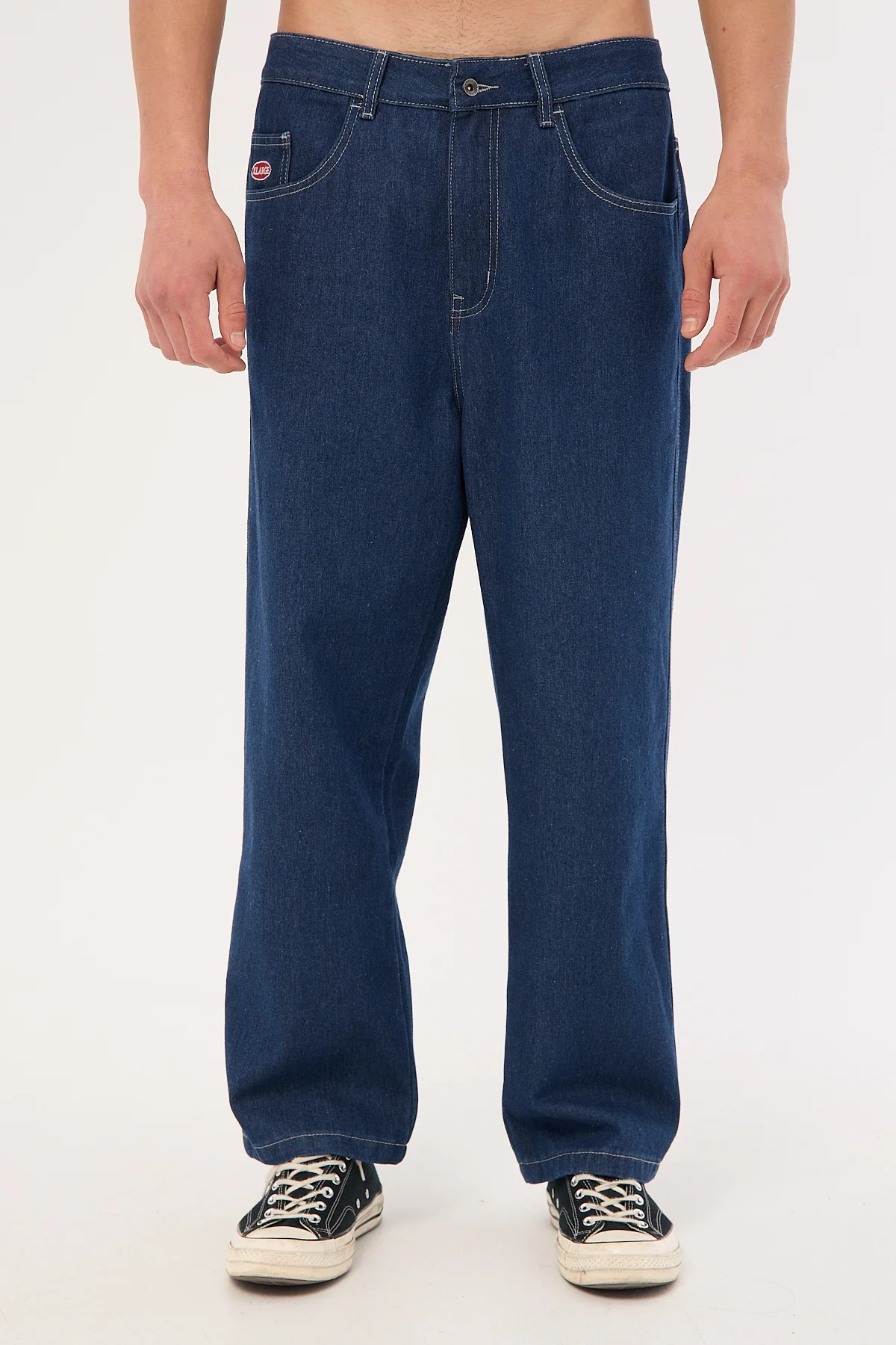 Xlarge Mark Bull Denim 91 Pant Raw Indigo - Image 10