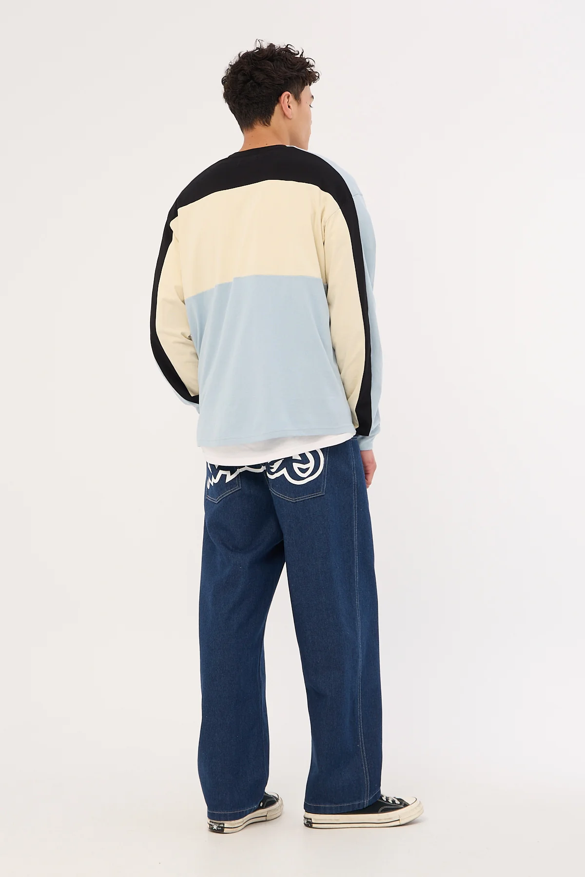 Xlarge Mark Bull Denim 91 Pant Raw Indigo - Image 3