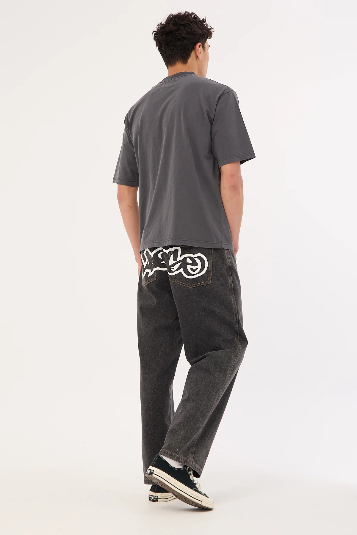Xlarge Mark Bull Denim 91 Pant Washed Black - Image 2