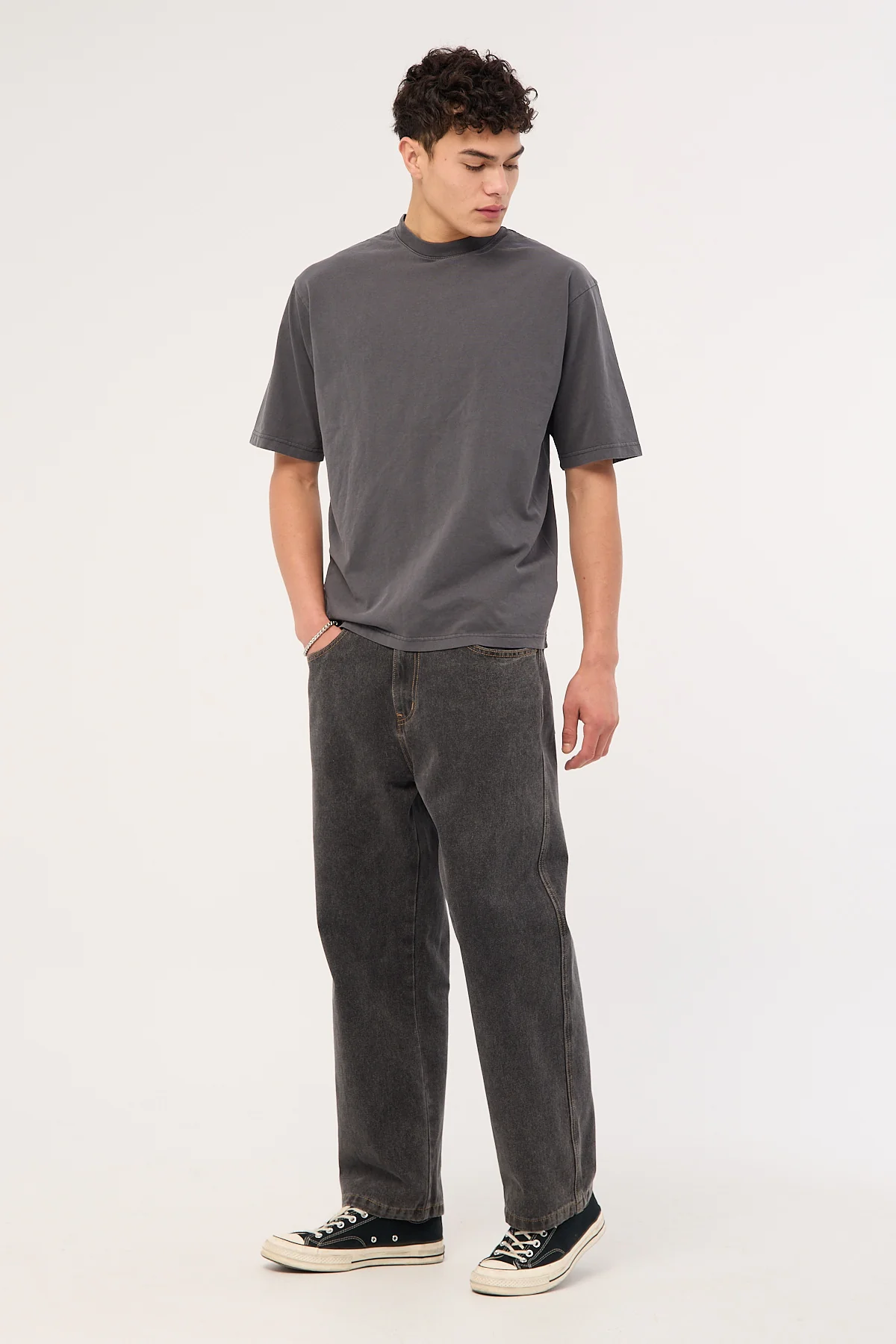 Xlarge Mark Bull Denim 91 Pant Washed Black - Image 4