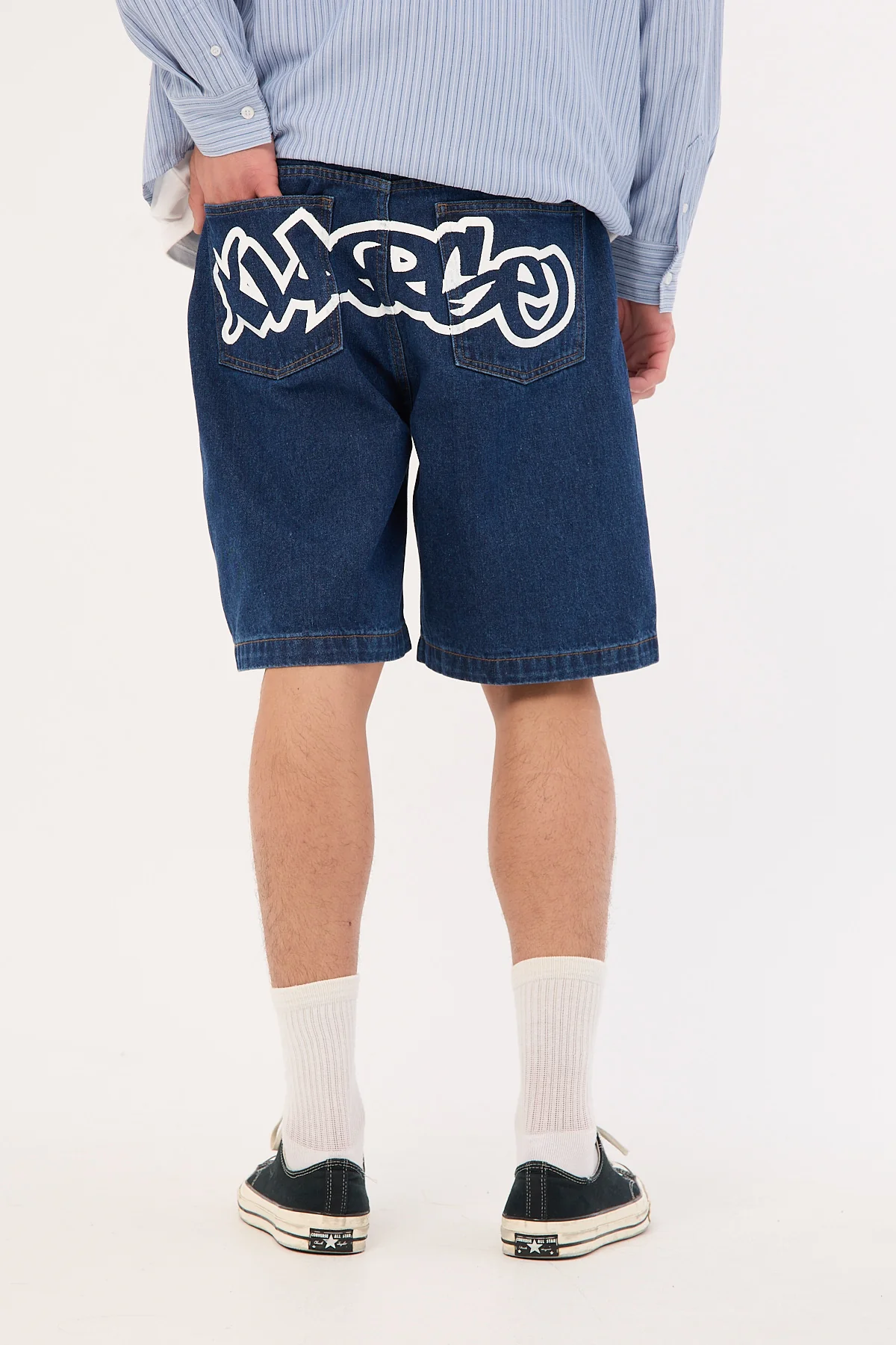 Xlarge Mark Bull Denim 91 Short Raw Indigo - Image 2