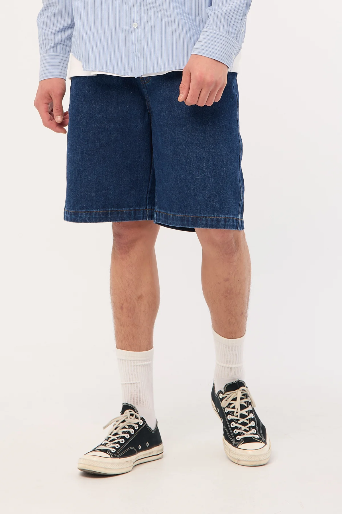 Xlarge Mark Bull Denim 91 Short Raw Indigo - Image 3