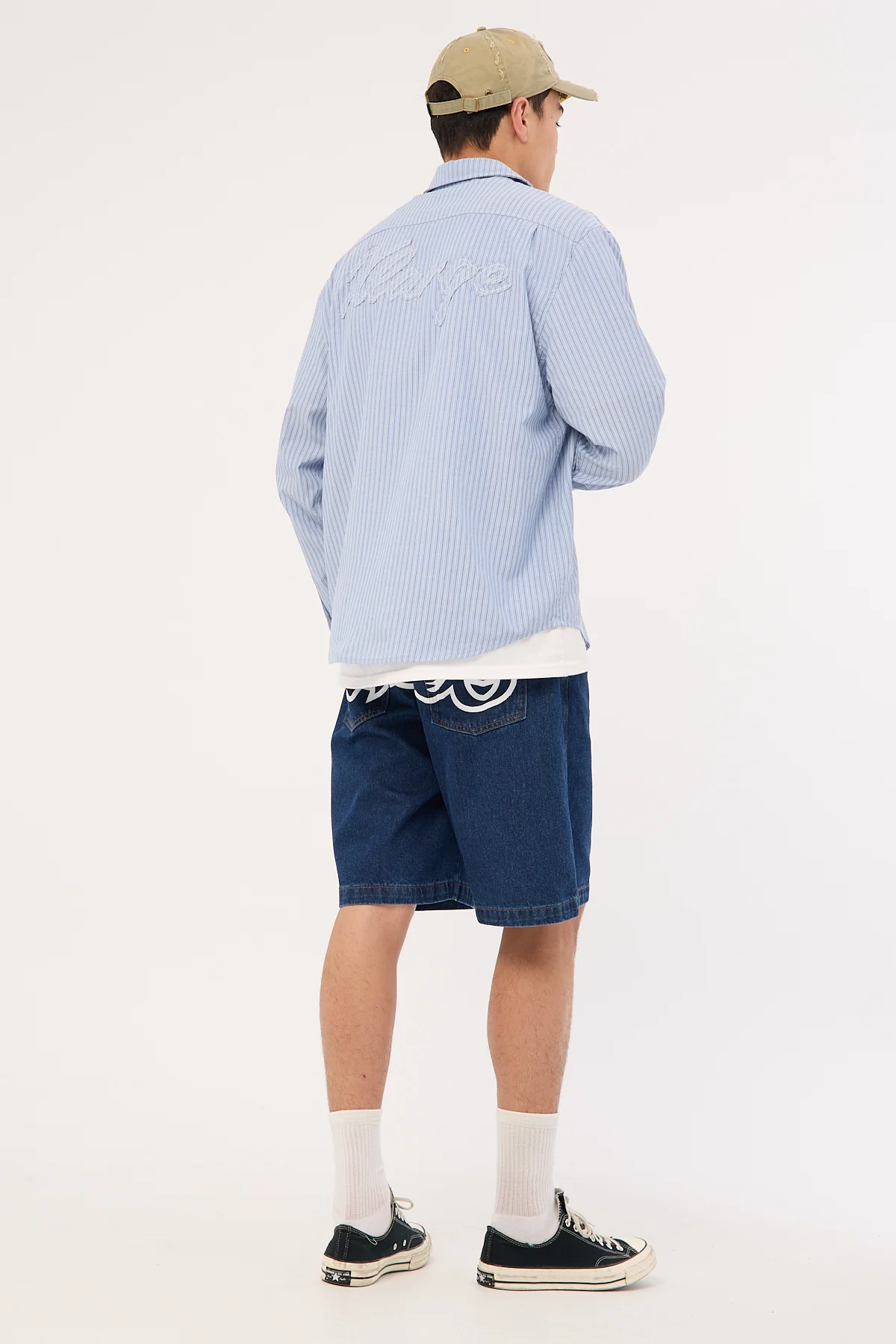 Xlarge Mark Bull Denim 91 Short Raw Indigo - Image 6