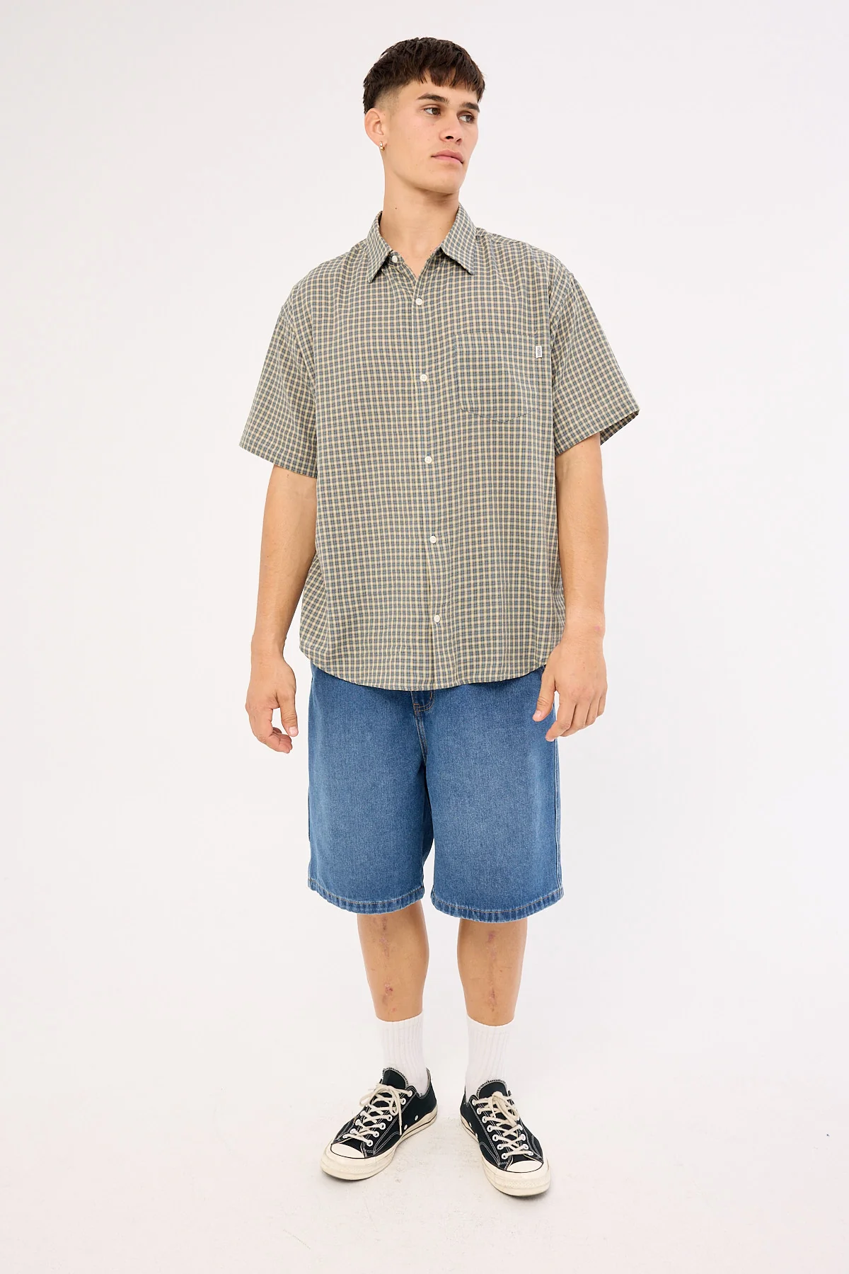 Xlarge Mark Denim Work Short Faded Blue