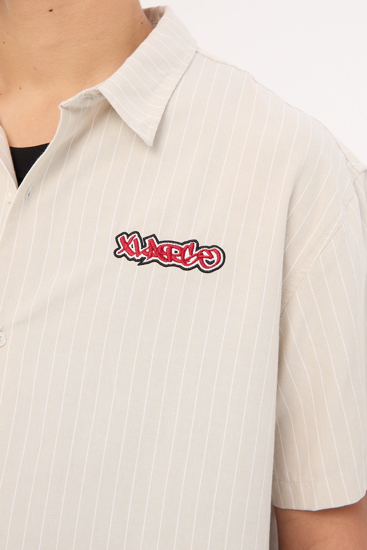 Xlarge Mark Stripe Shirt Smoke Stripe - Image 5