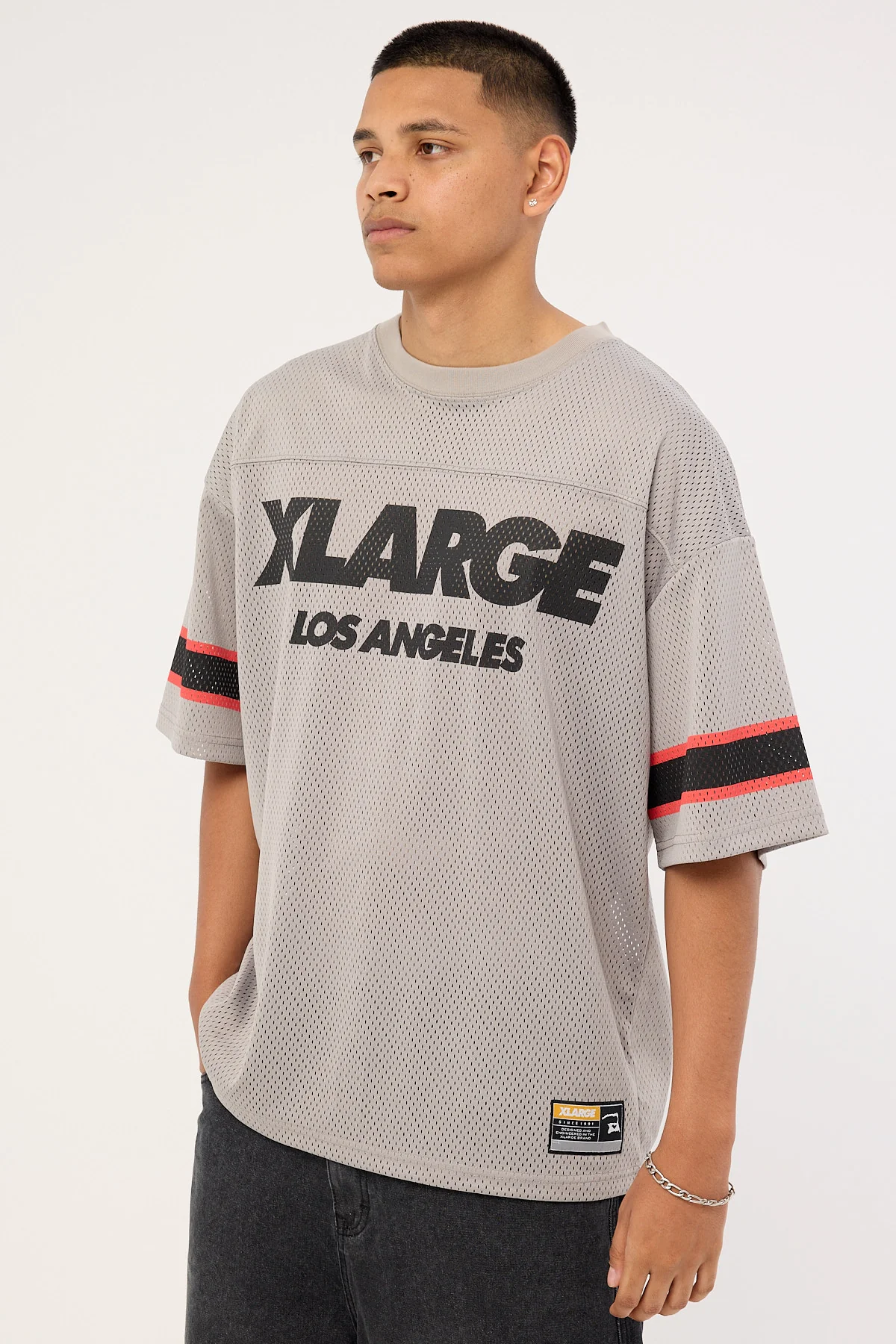 Xlarge Peace Game Jersey Tee Smoke - Image 6