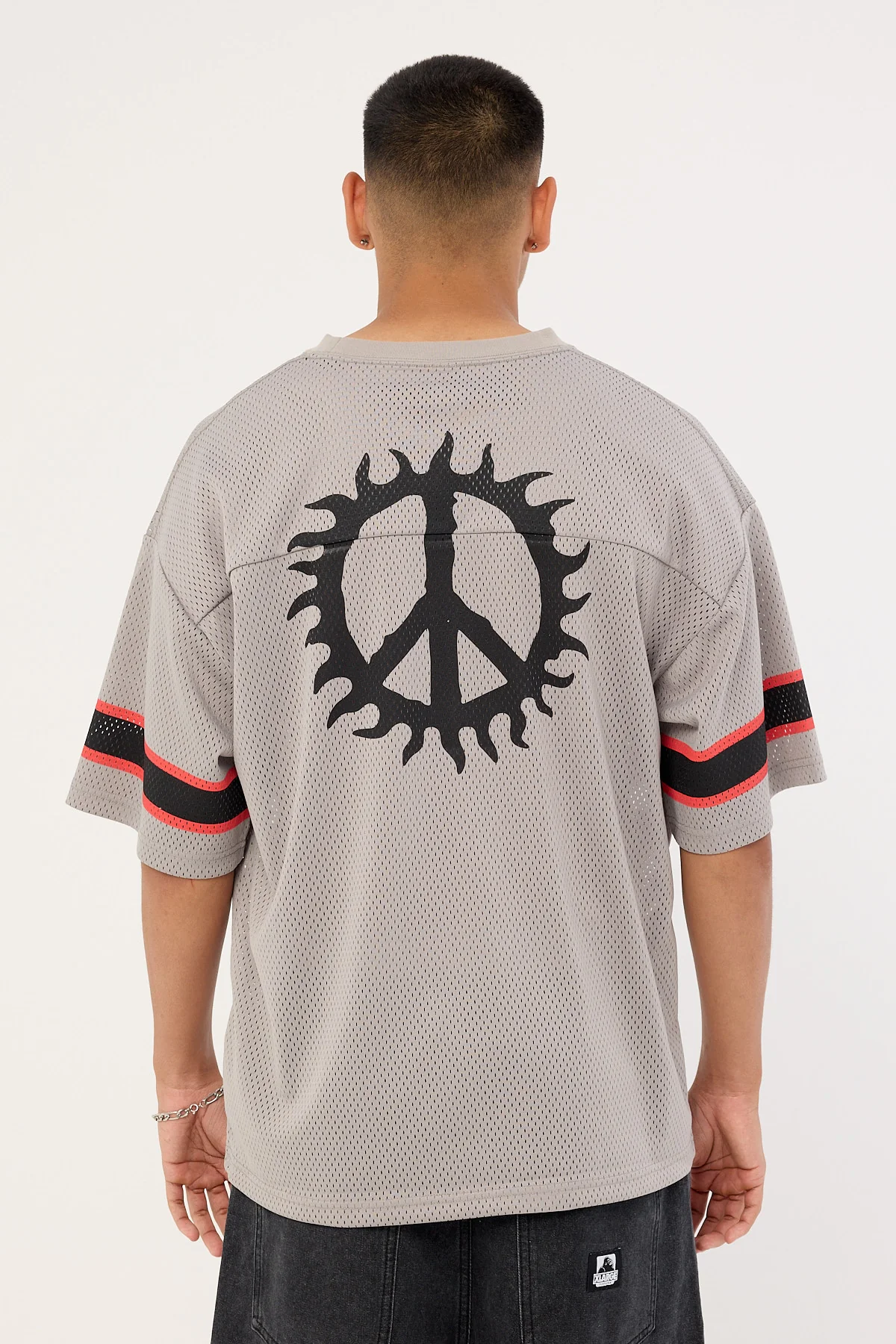 Xlarge Peace Game Jersey Tee Smoke - Image 7