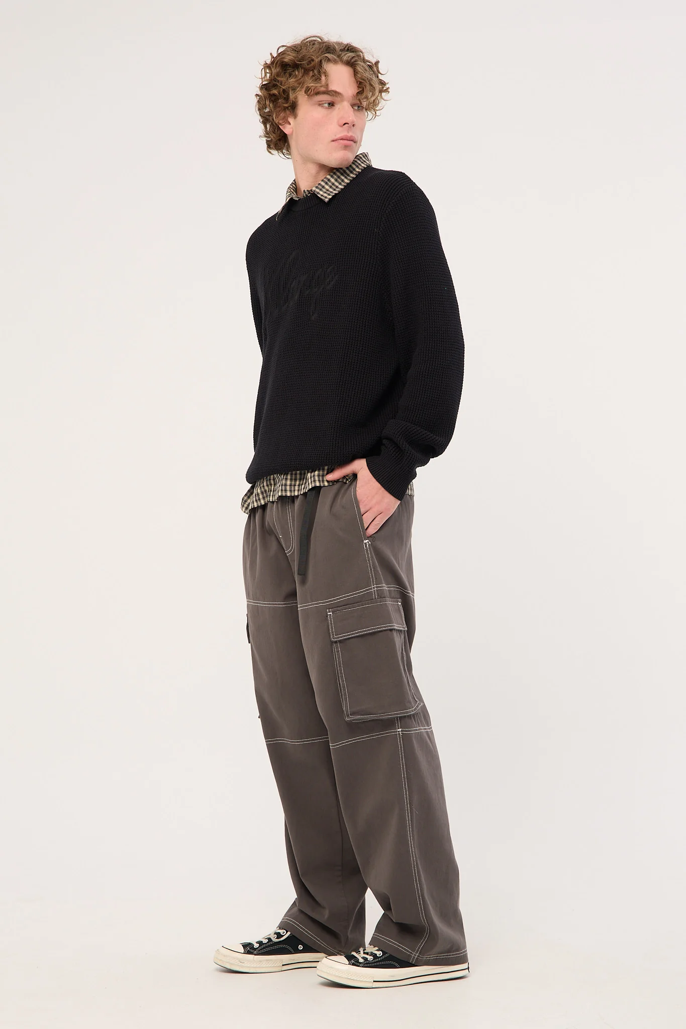 Xlarge Resort Cargo Pant Steel - Image 3